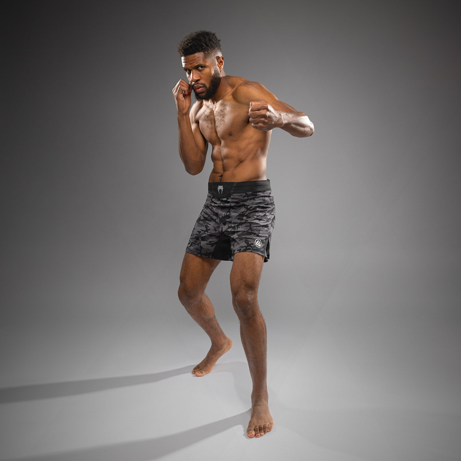Short de Combat Venum x Polaris - Noir/Gris - product-type_Shorts de MMA