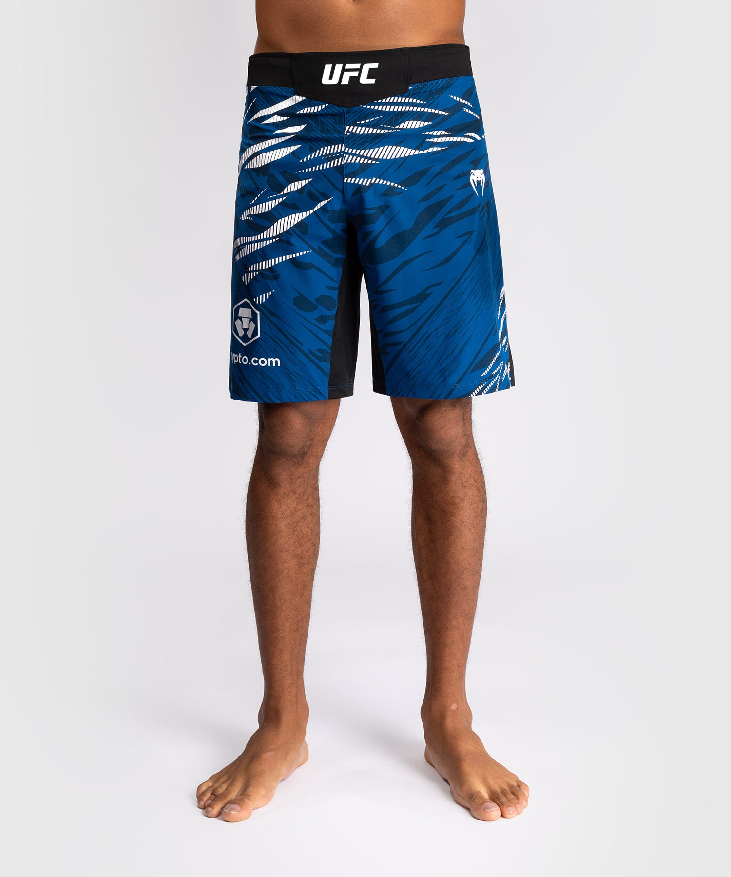 Shorts de Combat pour Hommes UFC Fusion by Venum Personnalisé Authentic Fight Night - Coupe Longue - Bleu - product-type_Shorts de MMA