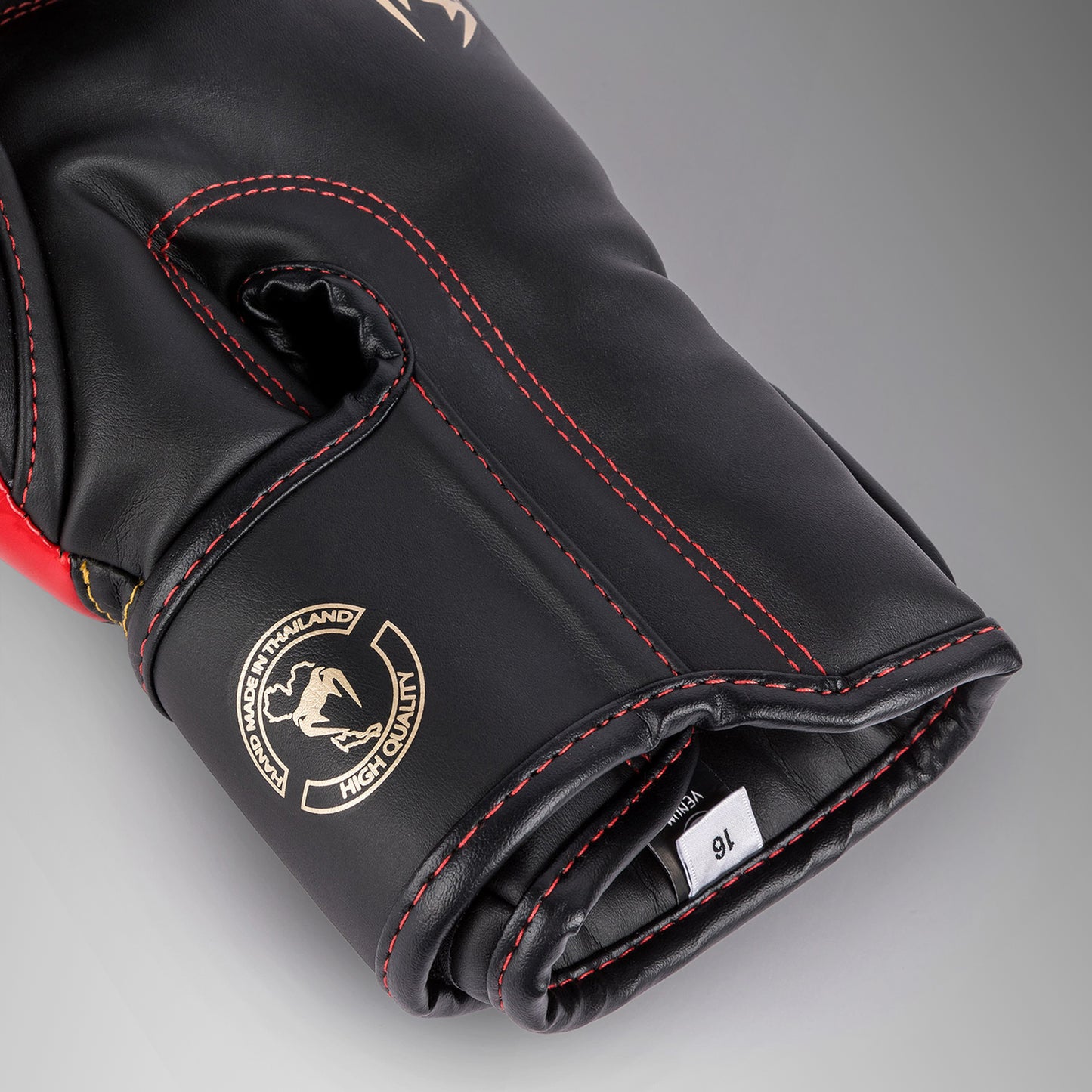 Gants de boxe Venum Elite - Noir/Or/Rouge