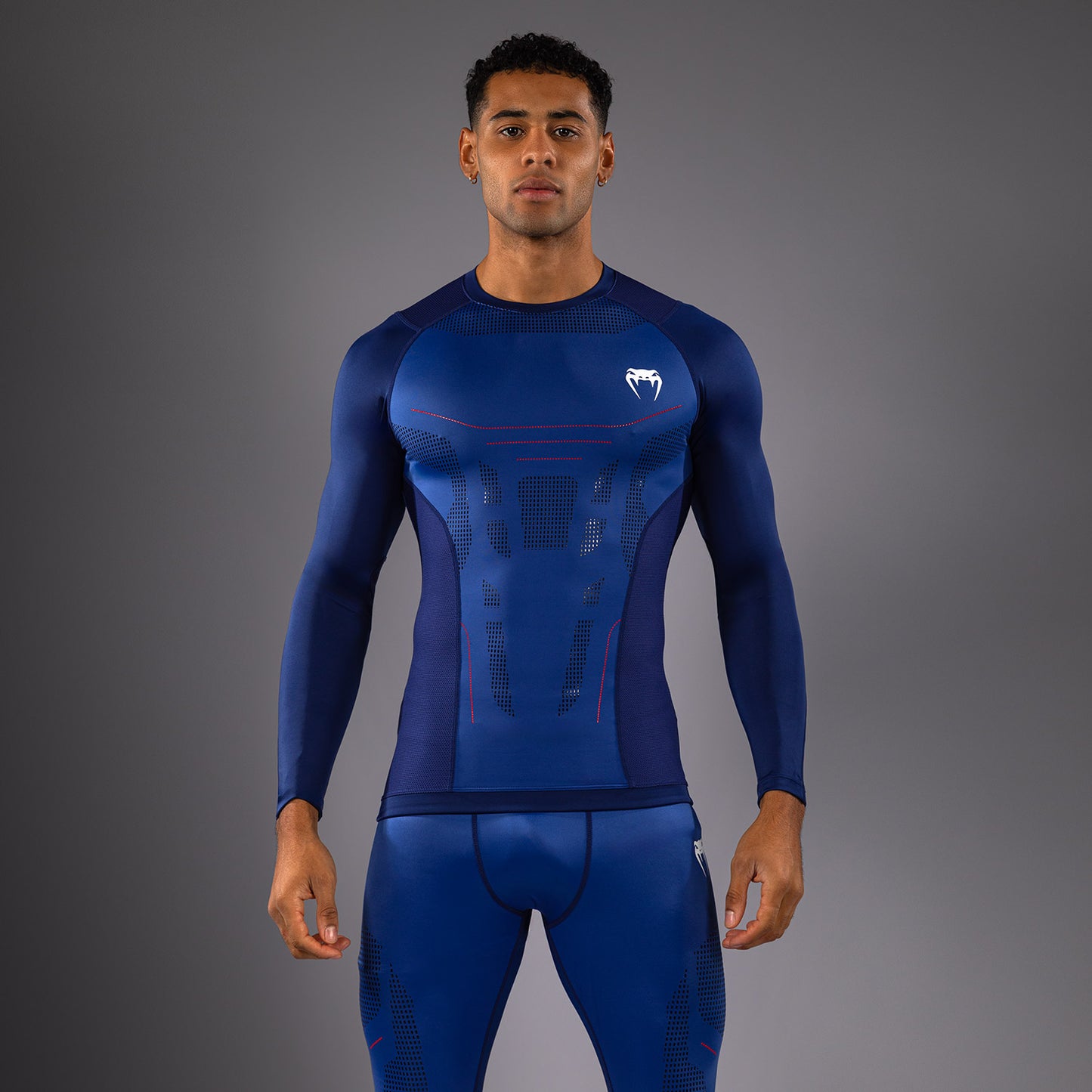 Rashguard Venum Technical 3.0 - Bleu Nuit - product-type_T-Shirts de Compression