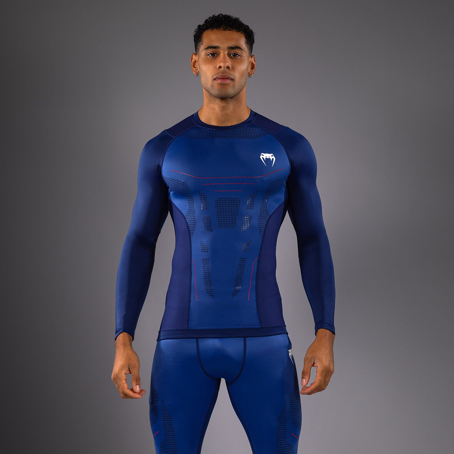 Rashguard Venum Technical 3.0 - Bleu Nuit - product-type_T-Shirts de Compression