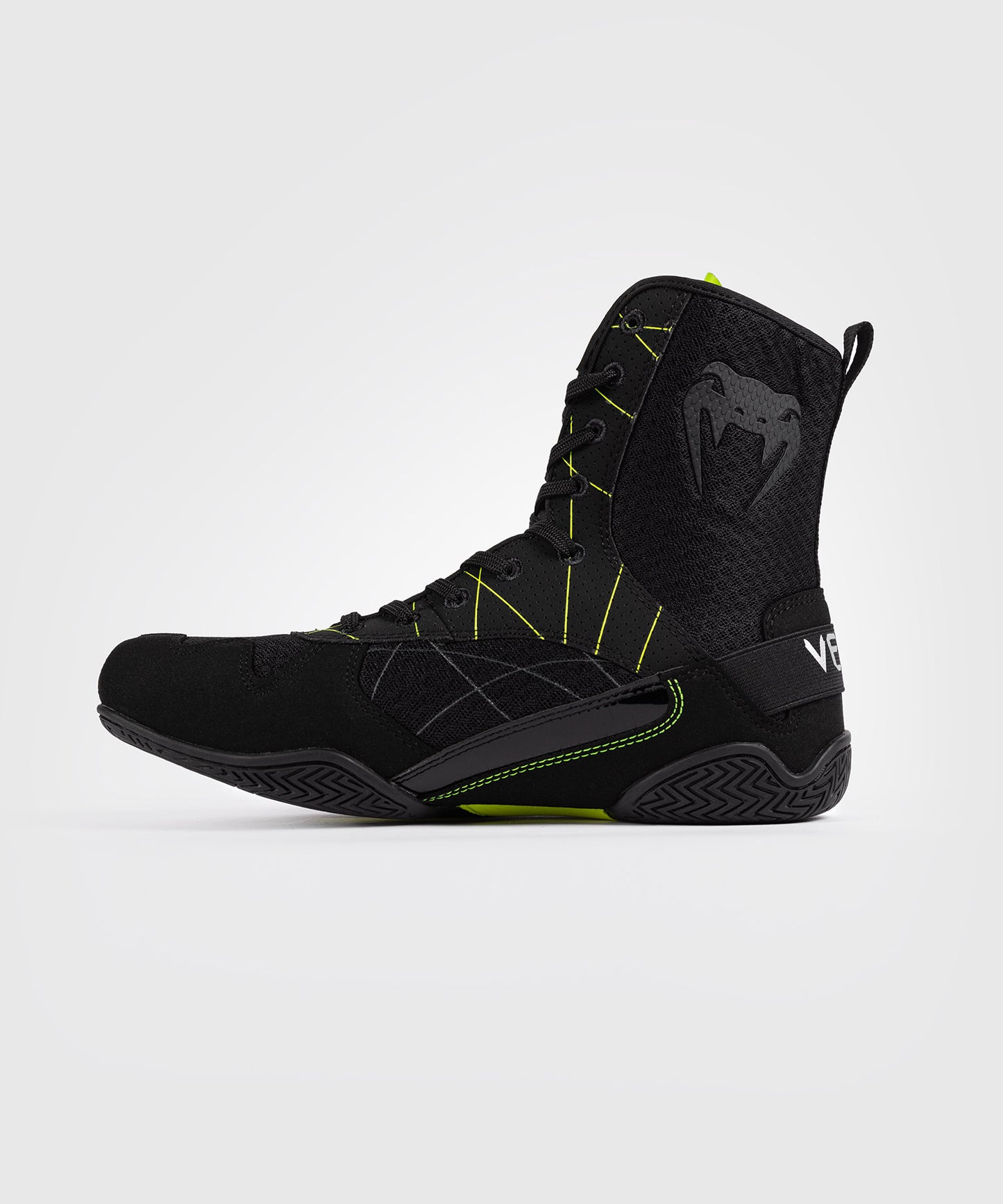 Chaussures de boxe Venum Training Camp 4.0 - Noir/Vert fluo - product-type_Chaussures de boxe