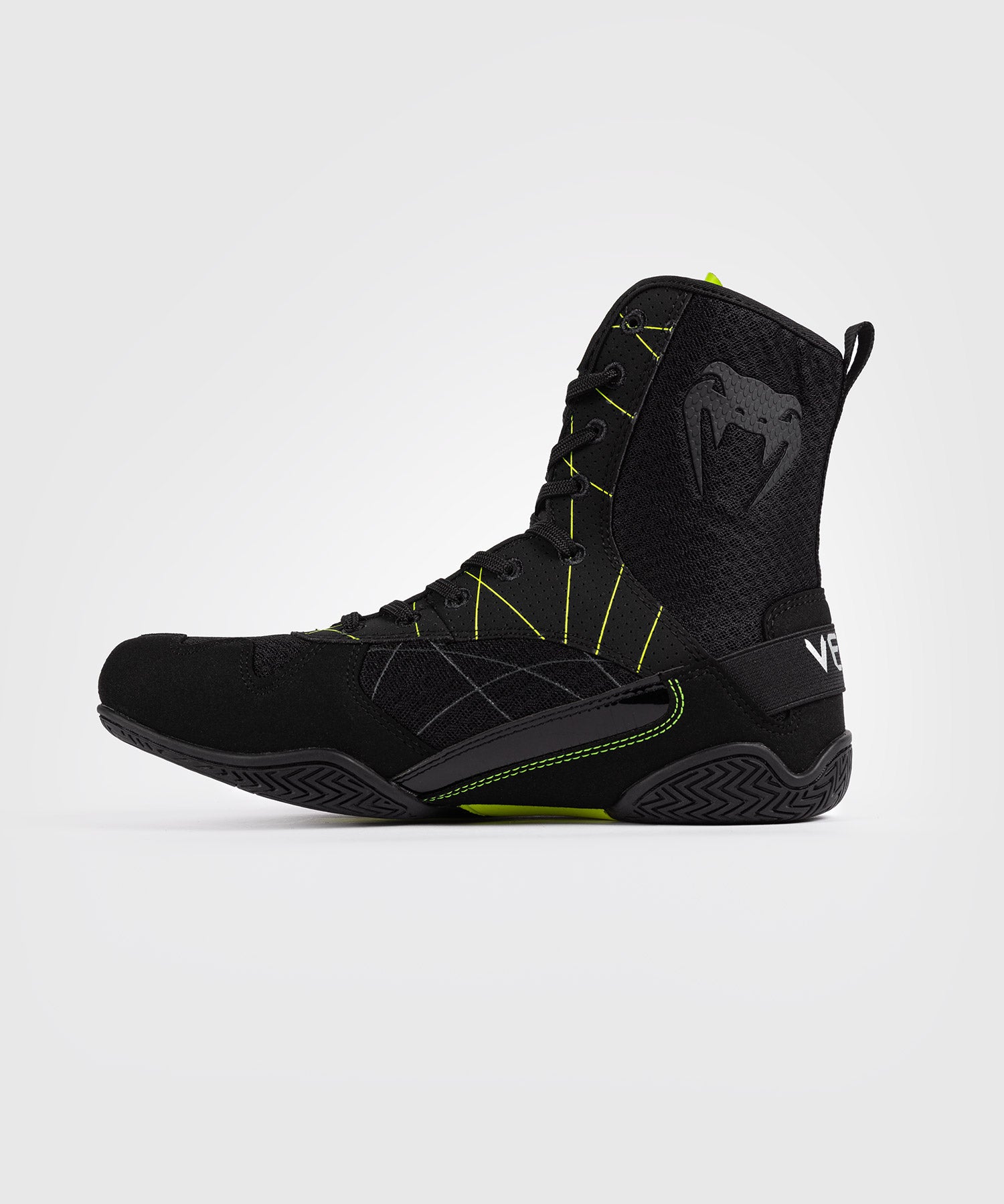 Chaussures de boxe Venum Training Camp 4.0 - Noir/Vert fluo - product-type_Chaussures de boxe