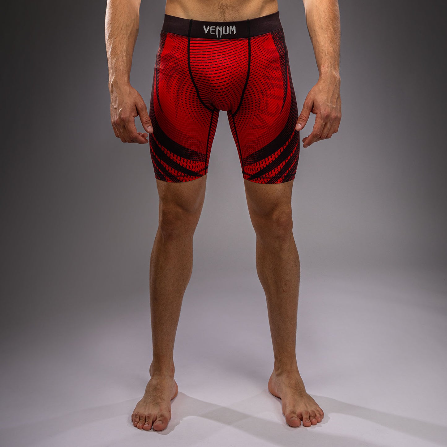 Short de Compression Venum Galactic 3.0 - Rouge/Argent