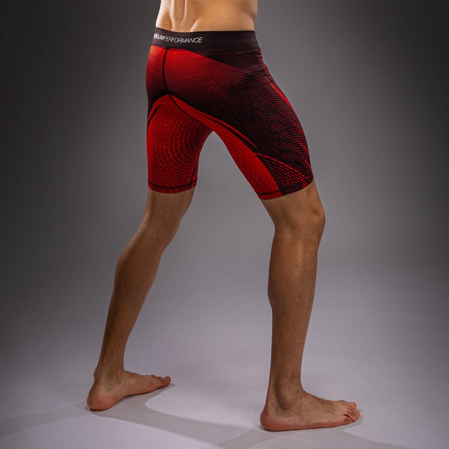 Short de Compression Venum Galactic 3.0 - Rouge/Argent
