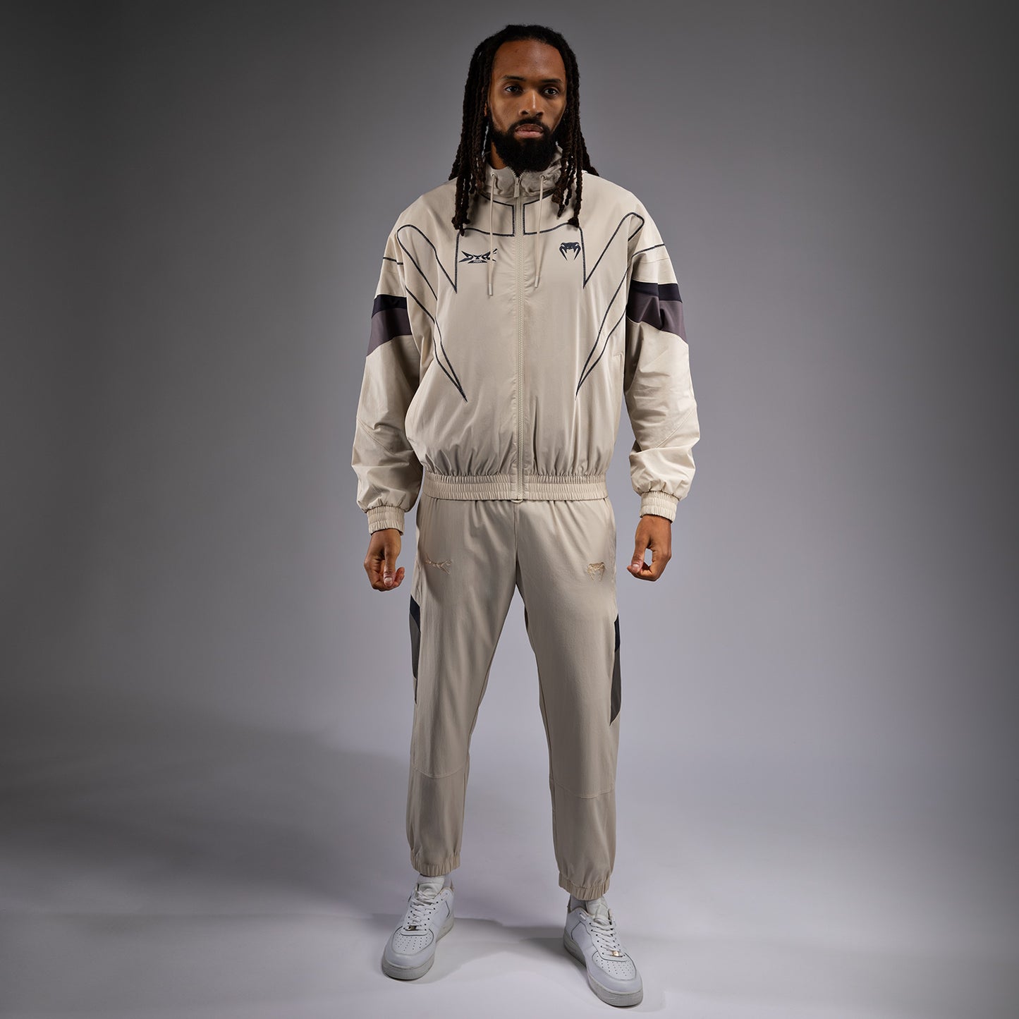 Veste de survêtement Venum x DTR Fight Attack 90 - Off-White - product-type_Vestes