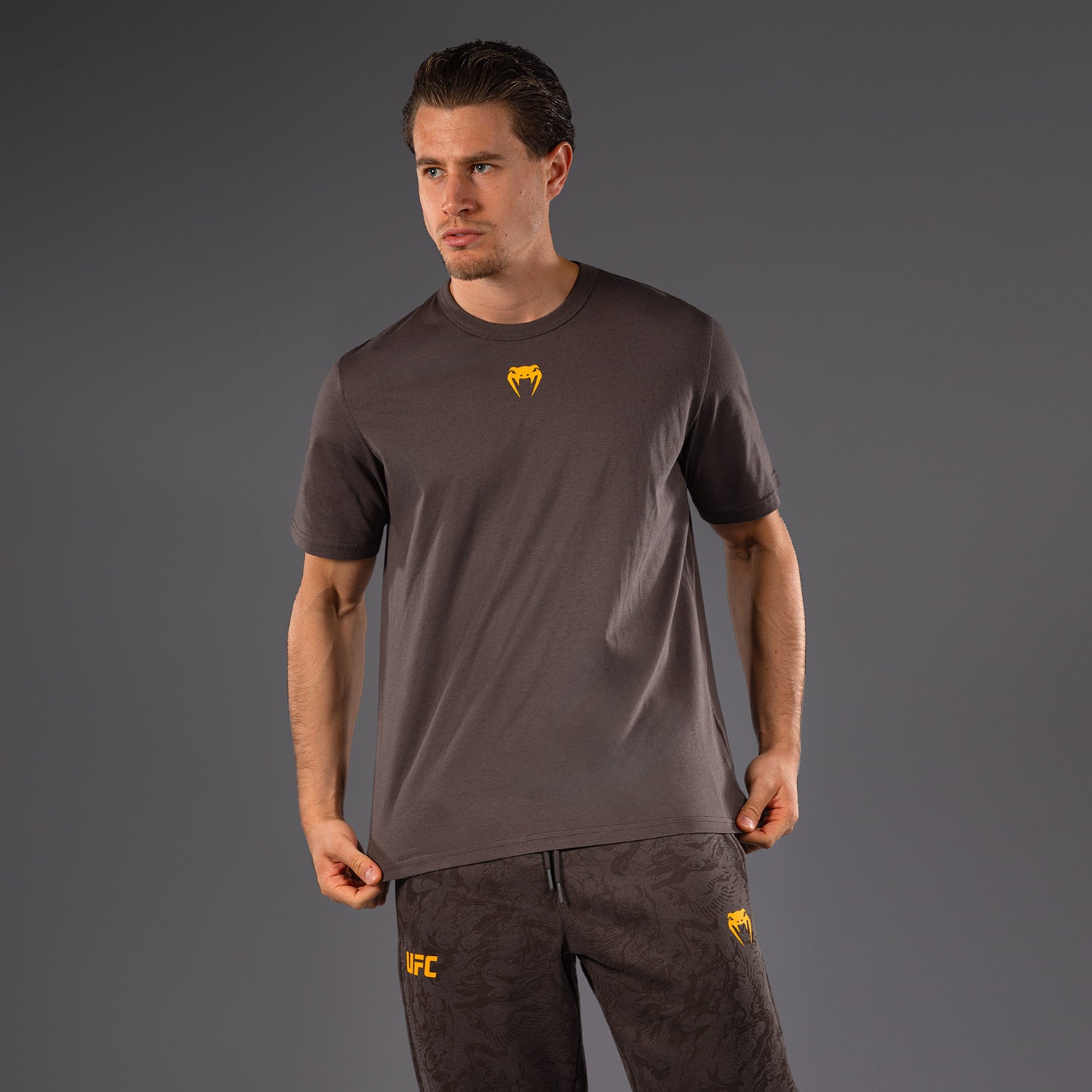 T-shirt UFC Fusion by Venum Fight Week - Marron Terrestre - product-type_T-Shirts