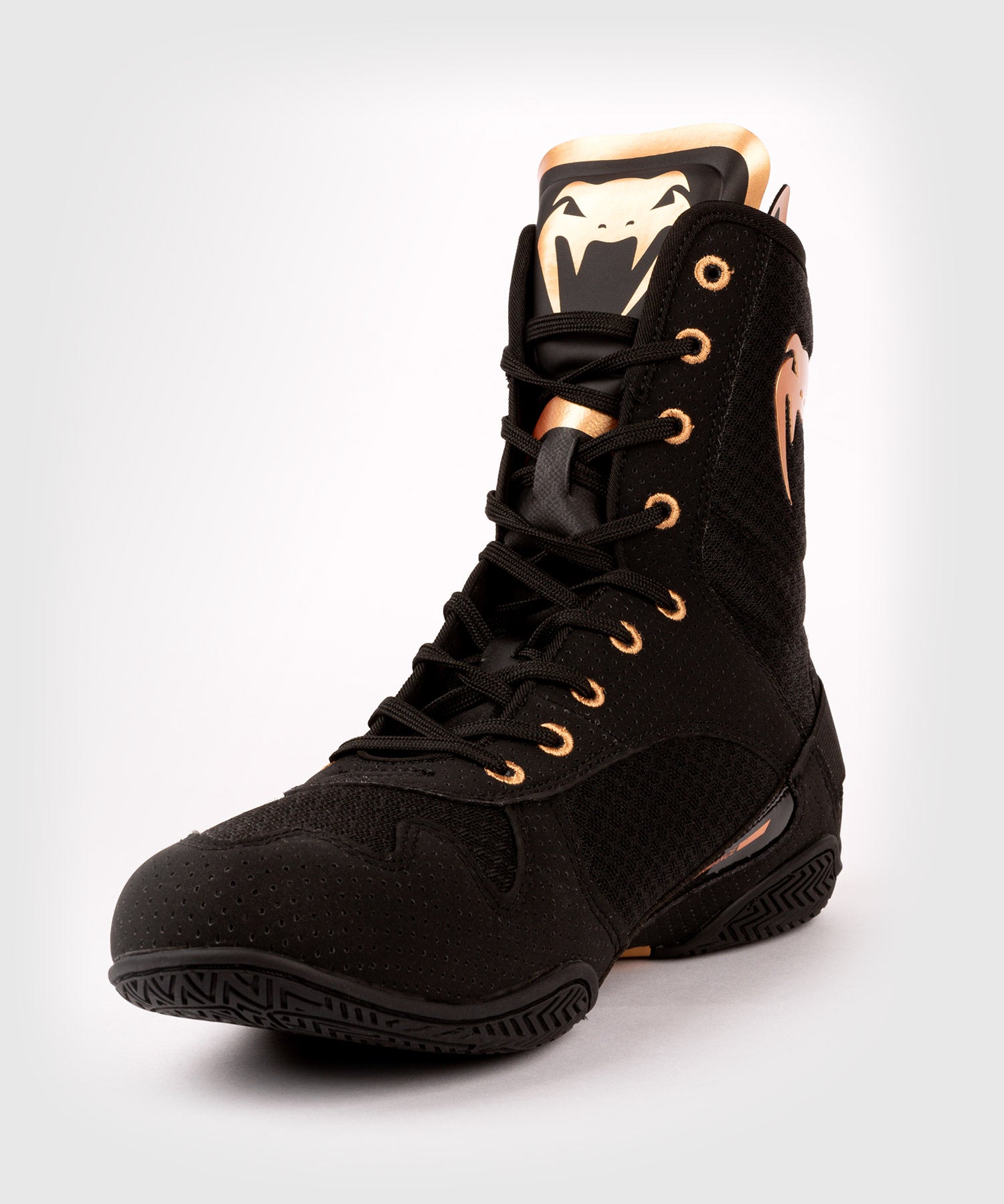 Chaussures de Boxe Venum Elite – Noir/Bronze - product-type_Chaussures de boxe