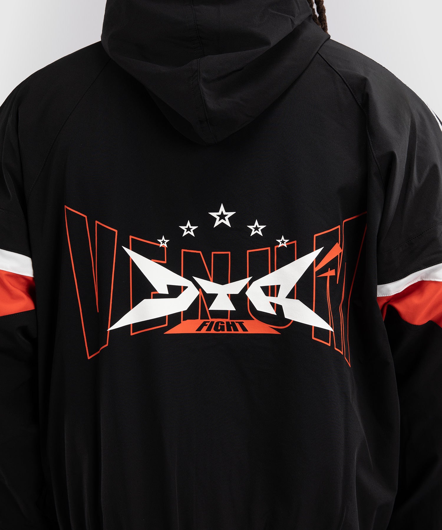 Veste de survêtement Venum x DTR Fight Attack 90 - Noir/Orange - product-type_Vestes