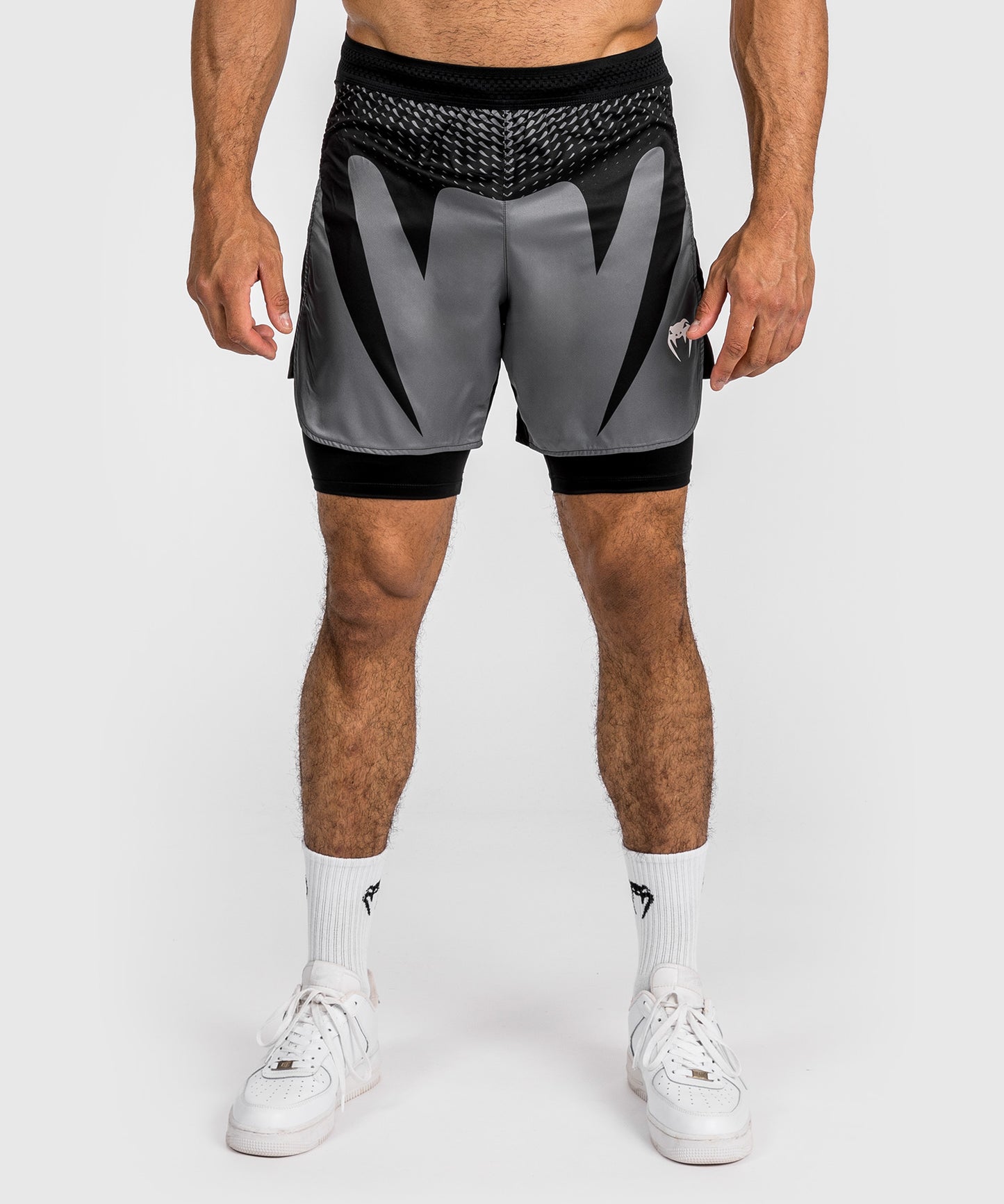 Short de Combat Pour Hommes Venum Attack - Noir - product-type_Shorts de training