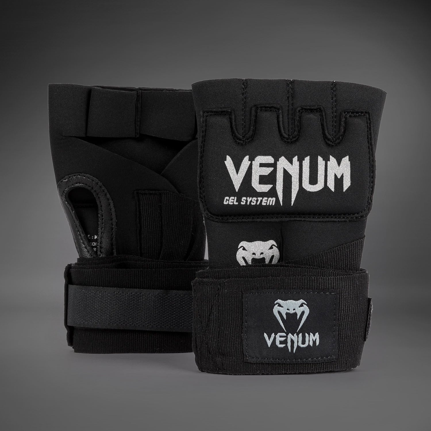 Bandes de Boxe Venum Gel Kontact - Noir/Argent - product-type_Bandages de boxe