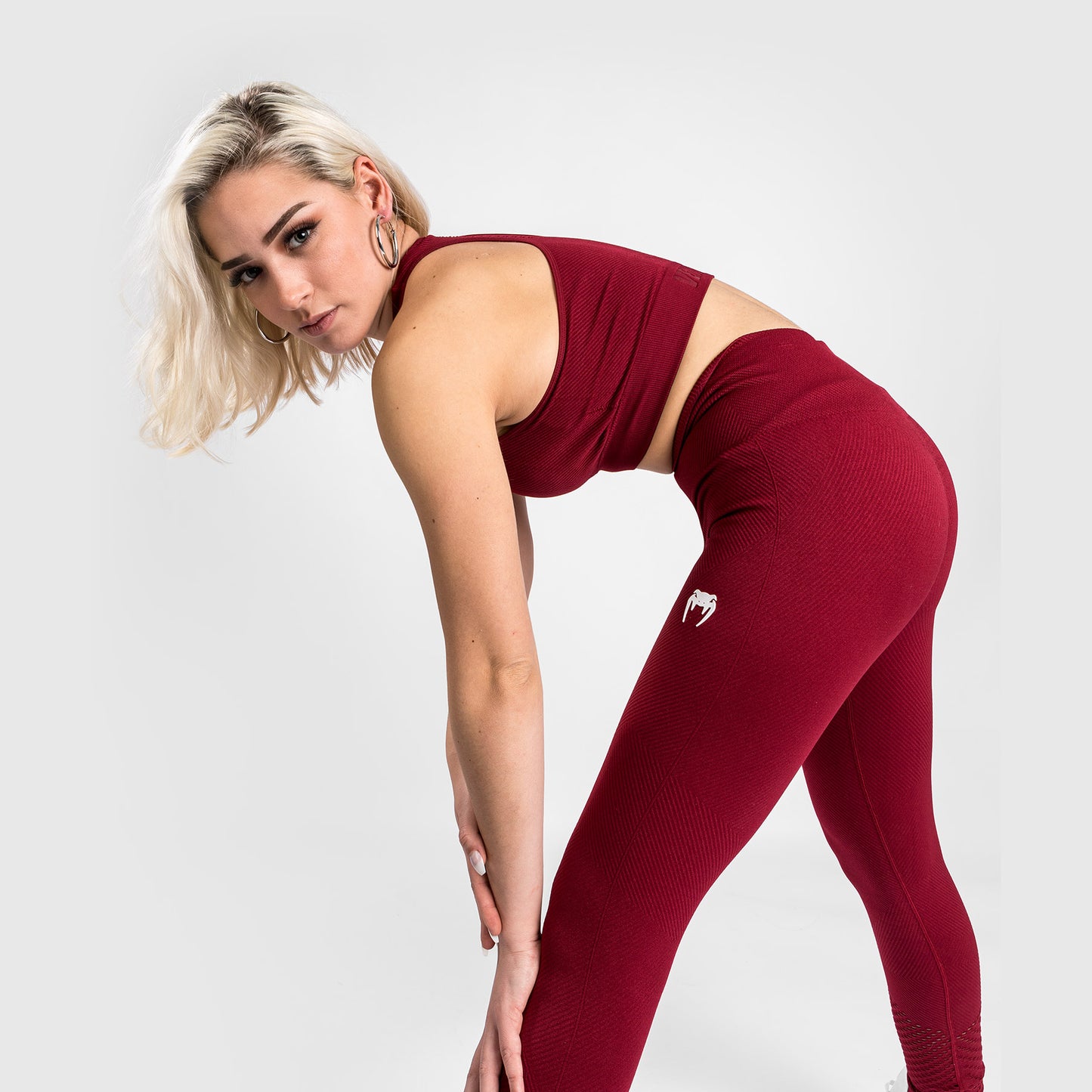 Leggings Venum Sparring Seamless 7/8 - Bordeaux - product-type_Leggings