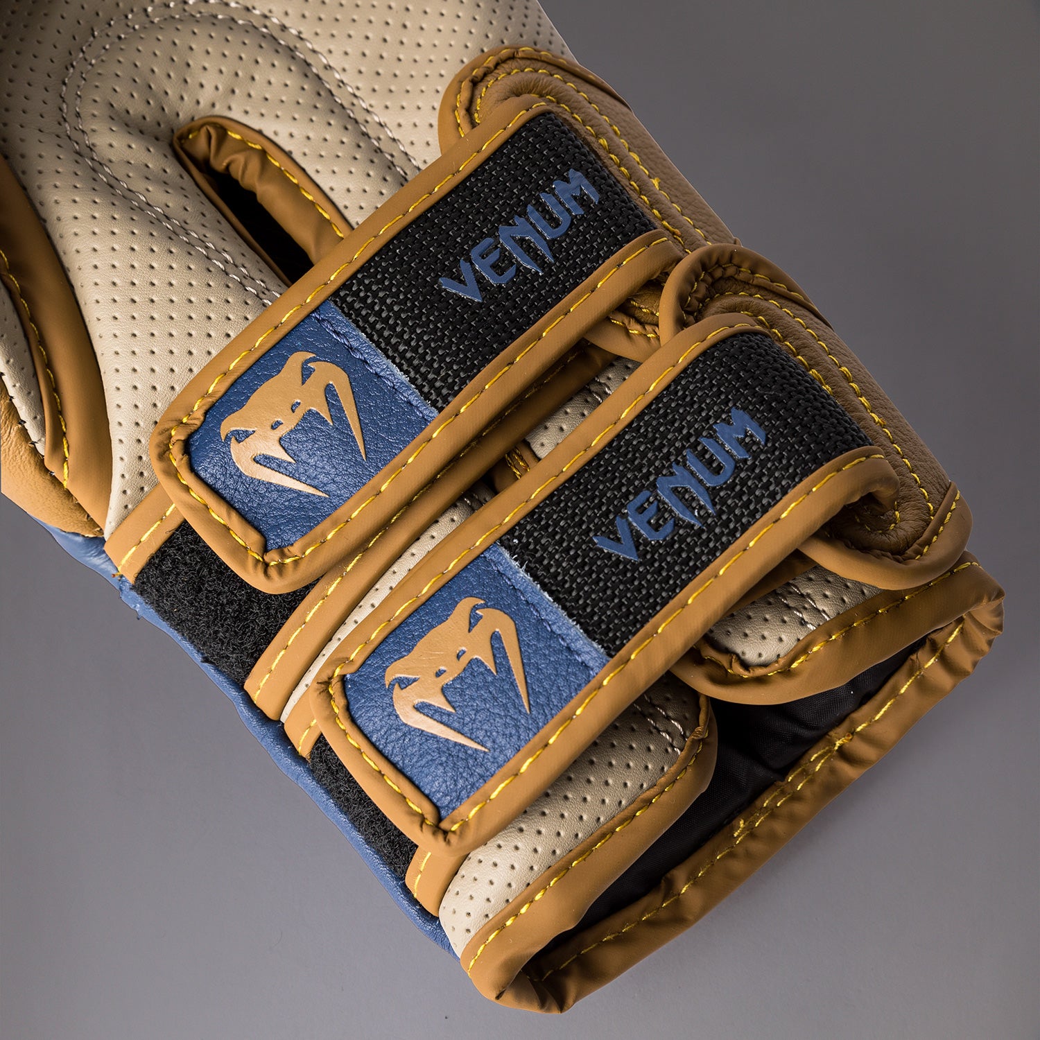 Gants de boxe Venum Reverso - Camel / Bleu Royal - product-type_Gants de boxe