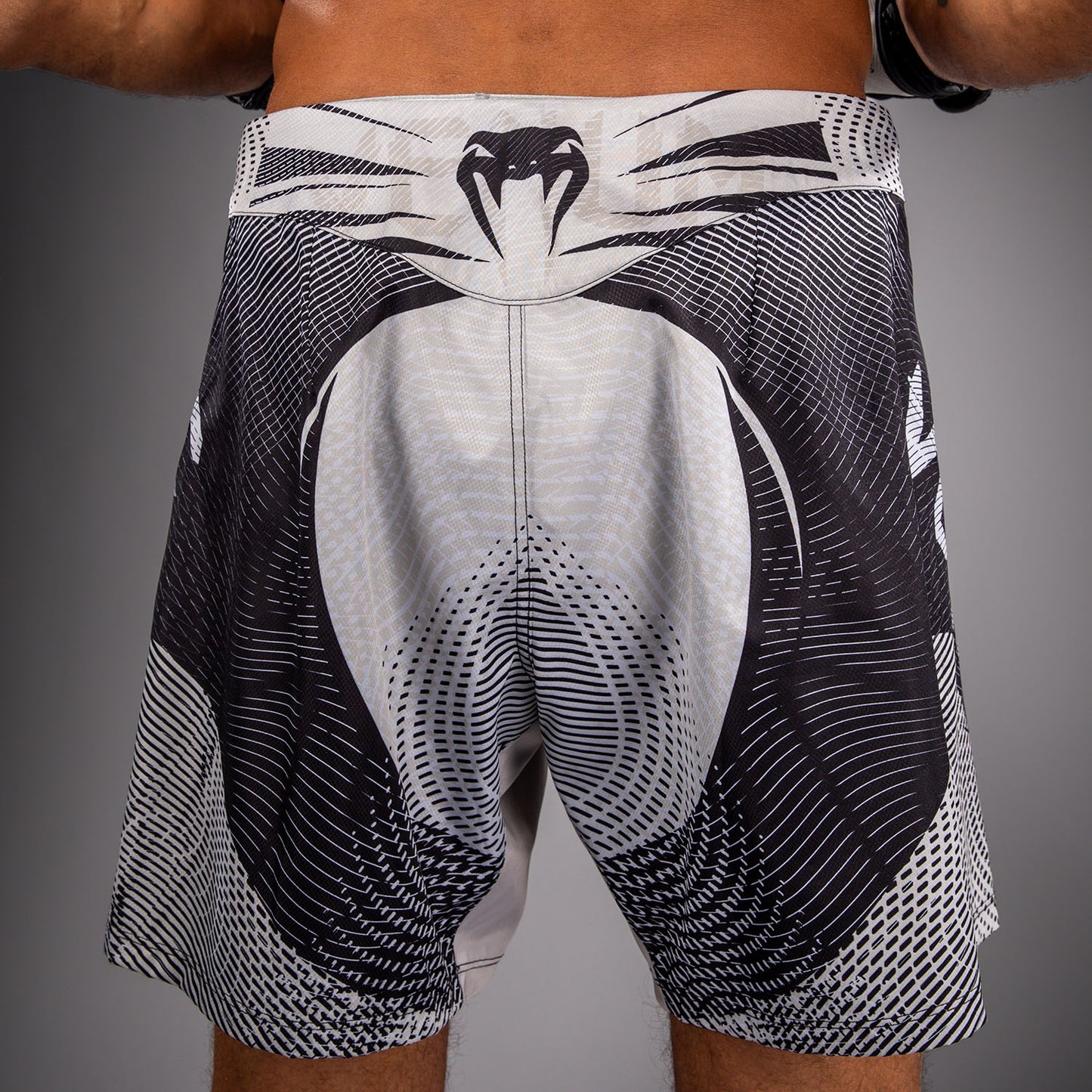 Short de Combat Venum Galactic 3.0 - Blanc Cassé/Noir