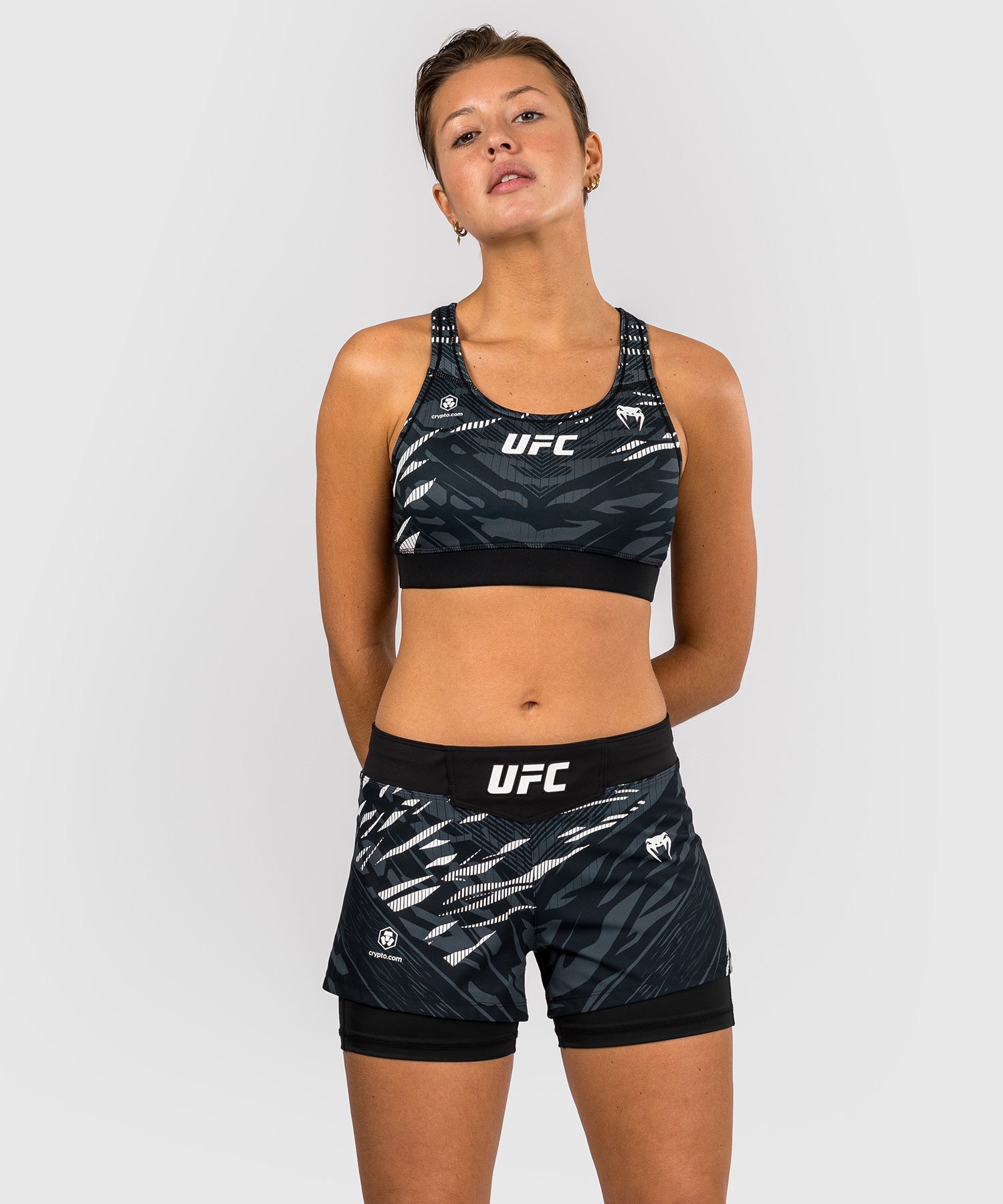 Shorts de Combat pour Femmes UFC Fusion by Venum Authentic Fight Night - Noir - product-type_Shorts de MMA