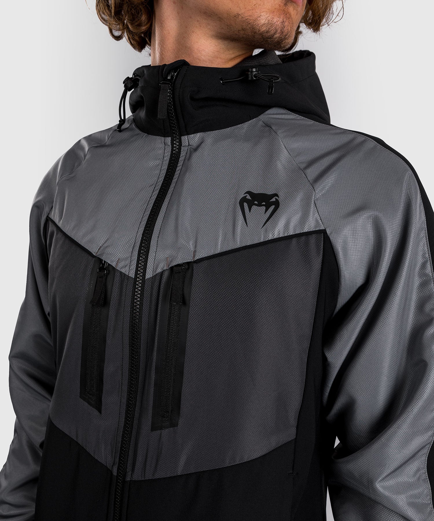 Veste de survêtement Venum Laser 3.0 - Noir/Gris - product-type_Vestes