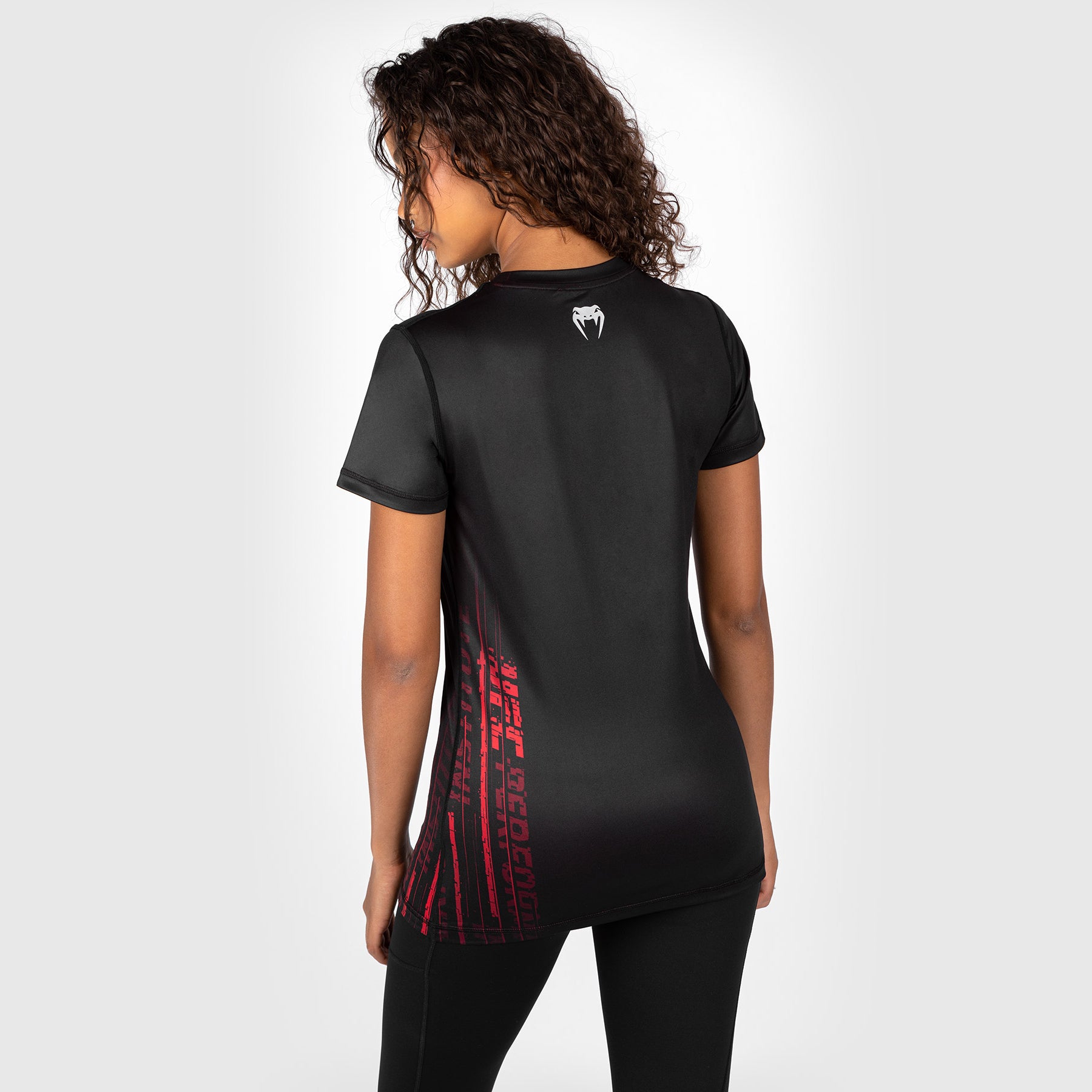 T-shirt Dry-Tech pour Femmes UFC Venum Performance Institute 2.0 - Noir/Rouge - product-type_T-Shirts Dry Tech