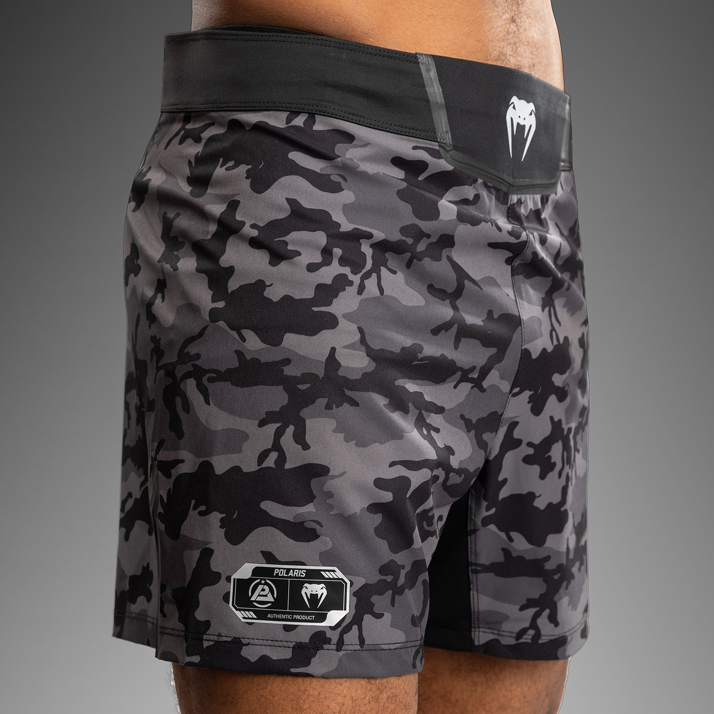 Short de Combat Venum x Polaris - Noir/Gris - product-type_Shorts de MMA
