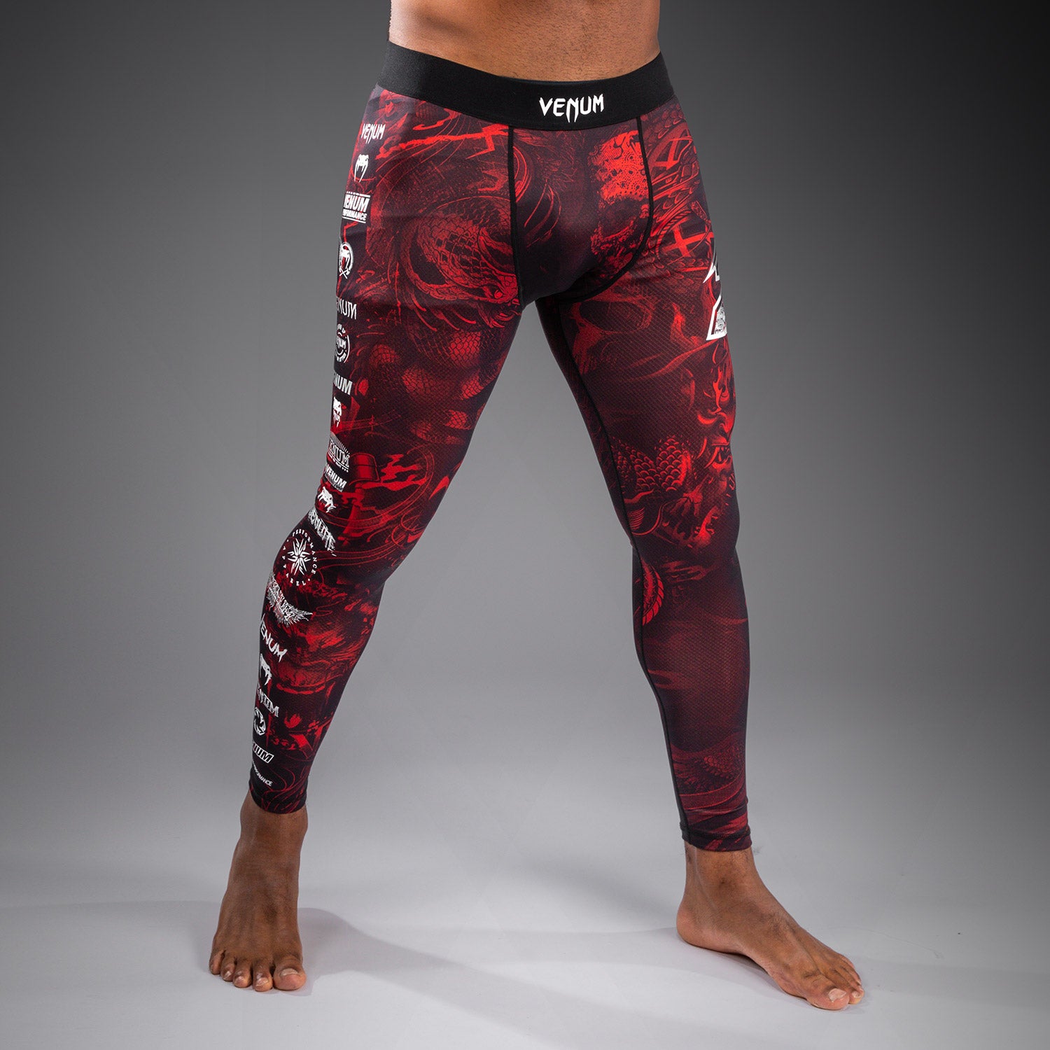Pantalon de compression Venum 20th Anniversary - Noir/Rouge - product-type_Pantalons de Compression