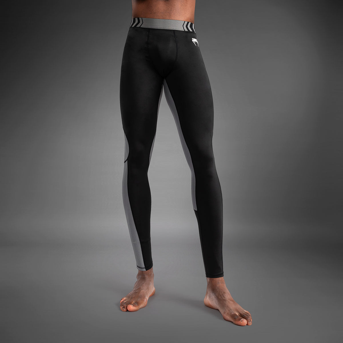 Pantalon de compression pour Hommes Venum Tempest - Noir/Gris - product-type_Pantalons de Compression