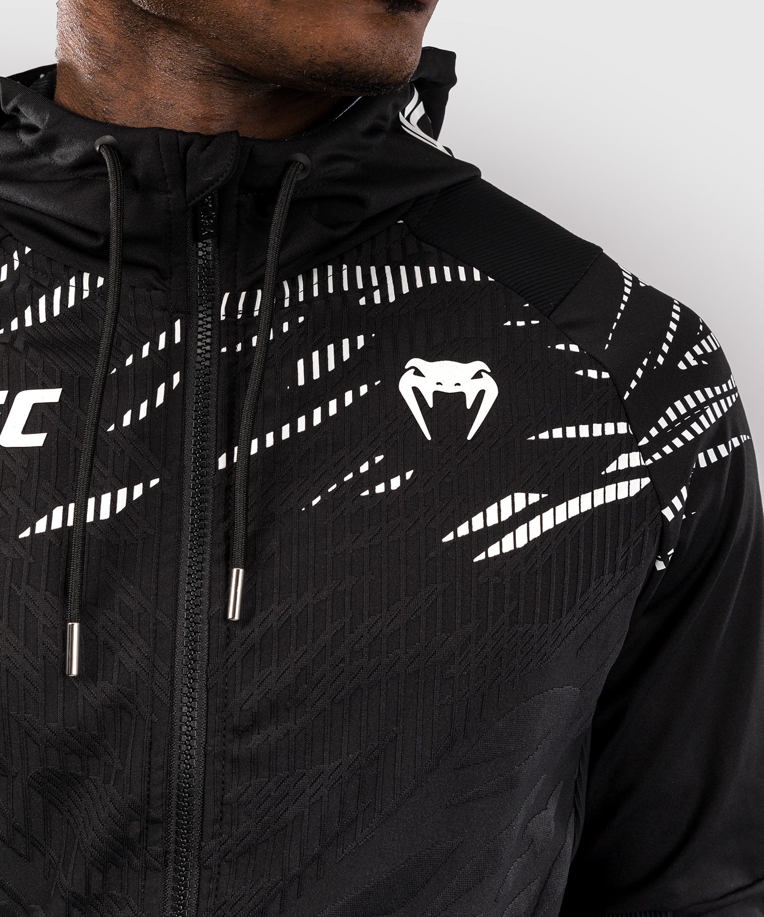 Veste à Capuche pour Hommes UFC Fusion by Venum Personnalisé Authentic Fight Night - Noir - product-type_Vestes