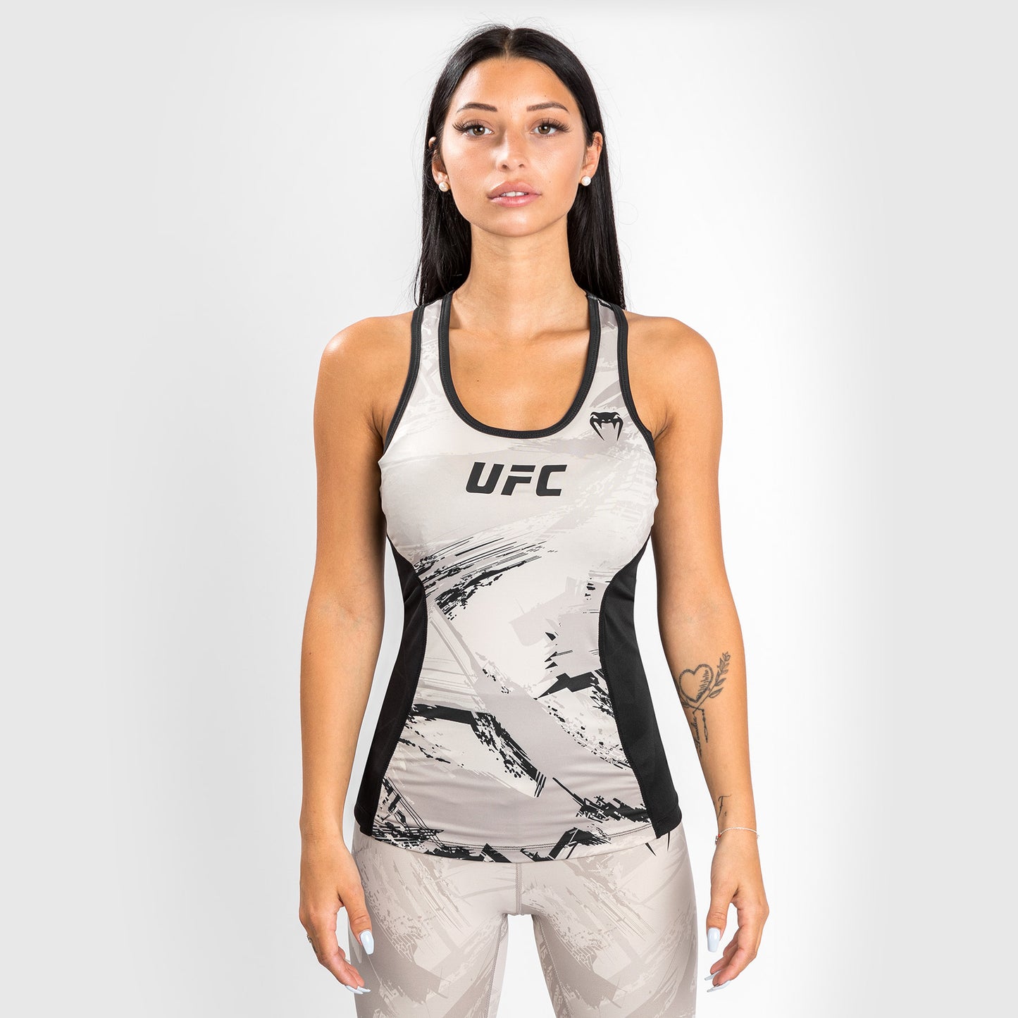 Débardeur Dry Tech UFC Venum Authentic Fight Week 2.0 - Pour Femmes - Sable/Noir - product-type_Débardeurs