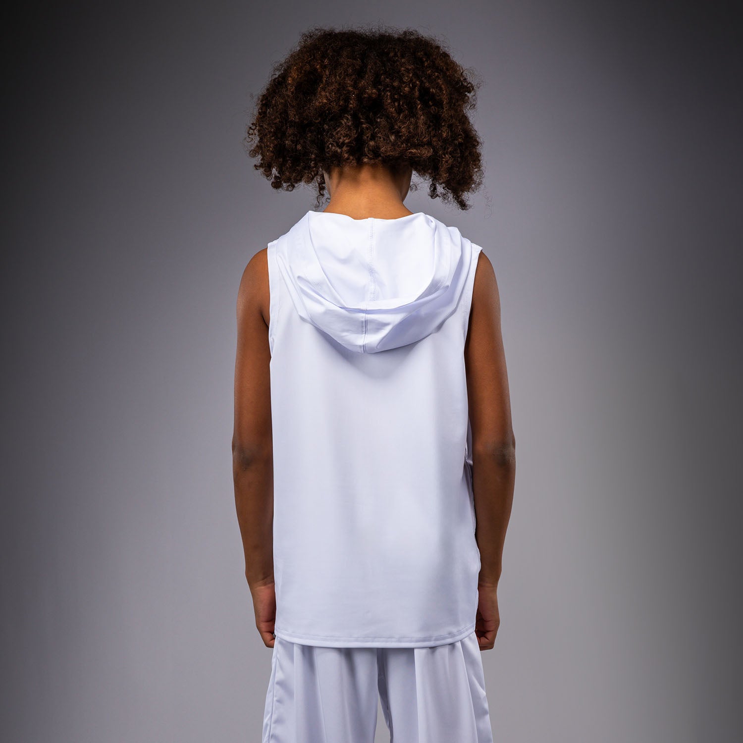 Sweat à capuche sans manches Dry Tech pour Enfants Venum Elite - Blanc - product-type_Sweatshirts