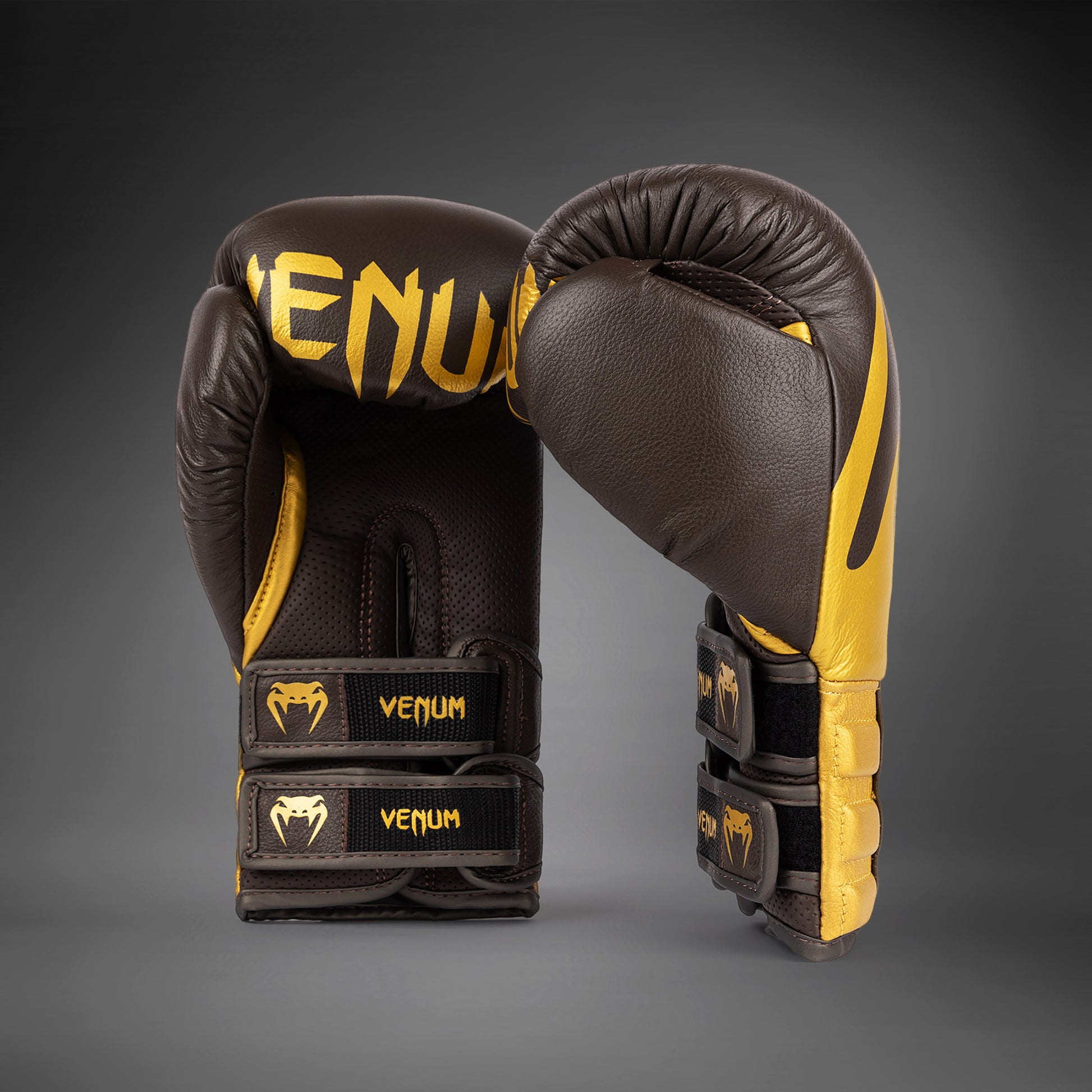 Gants de Boxe Venum Reverso - Chocolat / Or - product-type_Gants de boxe