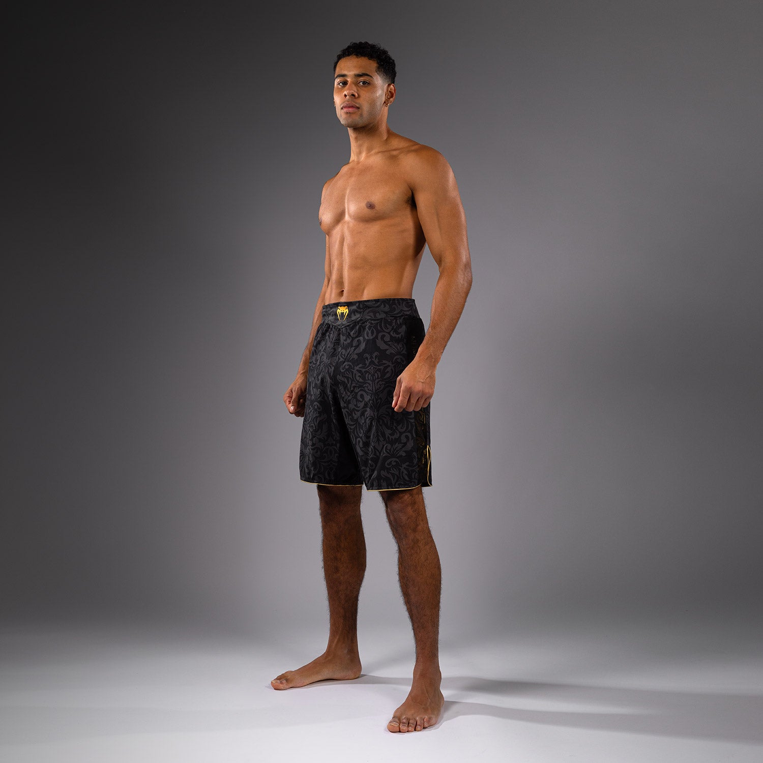 Short de Combat Venum x Topuria Unmatched Edition - Noir/Doré - product-type_Shorts de MMA