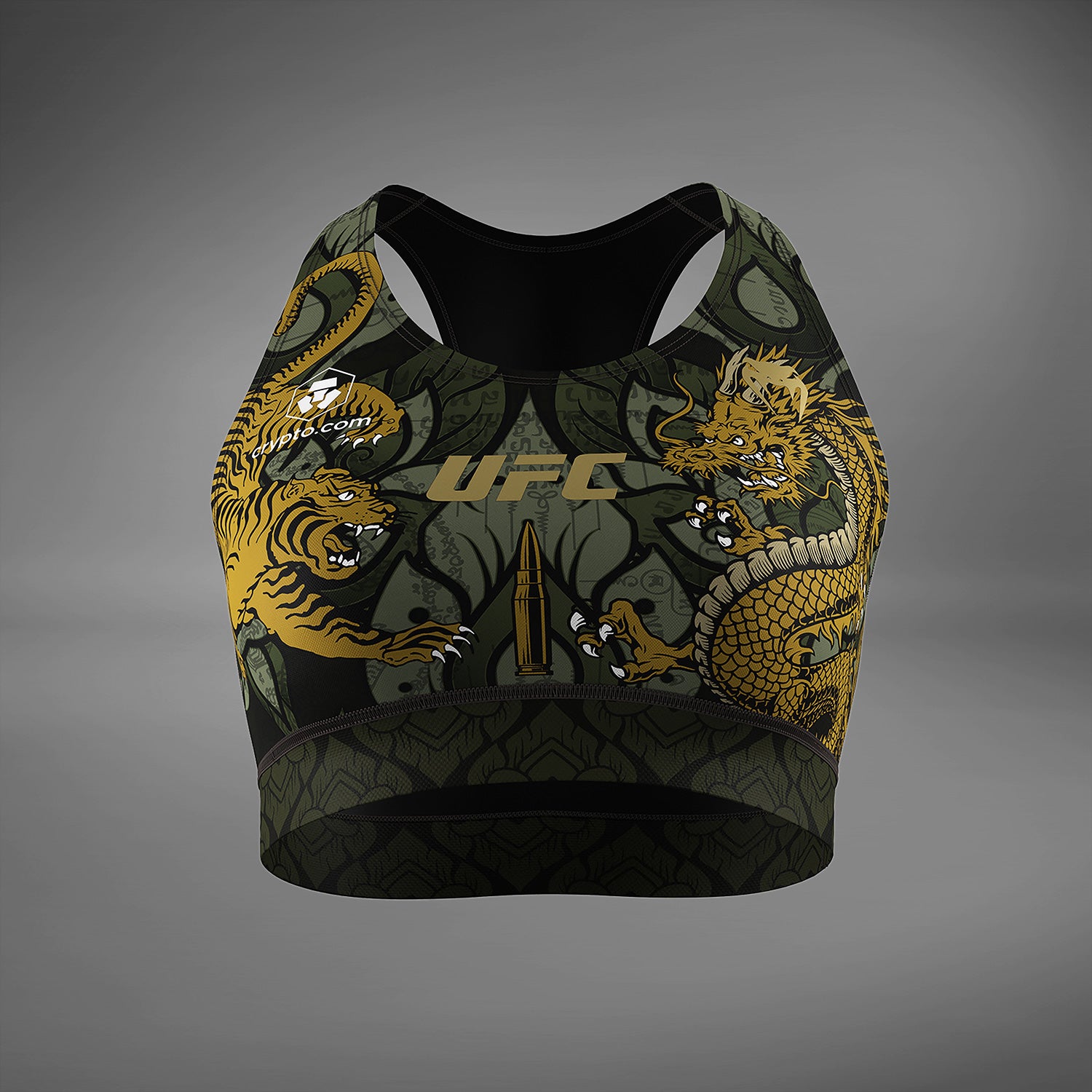 Brassière de Sport pour Femmes UFC Unrivaled by Venum Valentina Shevchenko - Vert - product-type_Brassières de sport