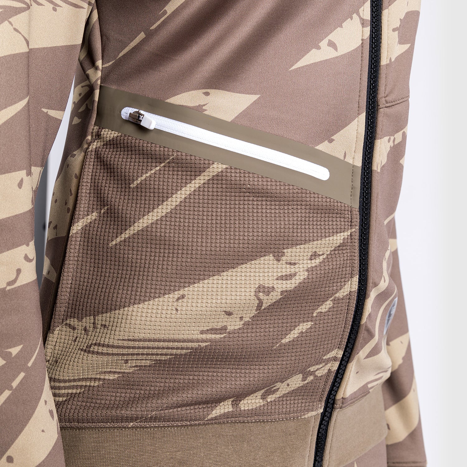 Veste À Capuche Zippé pour Femmes UFC Adrenaline by Venum Fight Week - Desert Camo - product-type_Sweatshirts