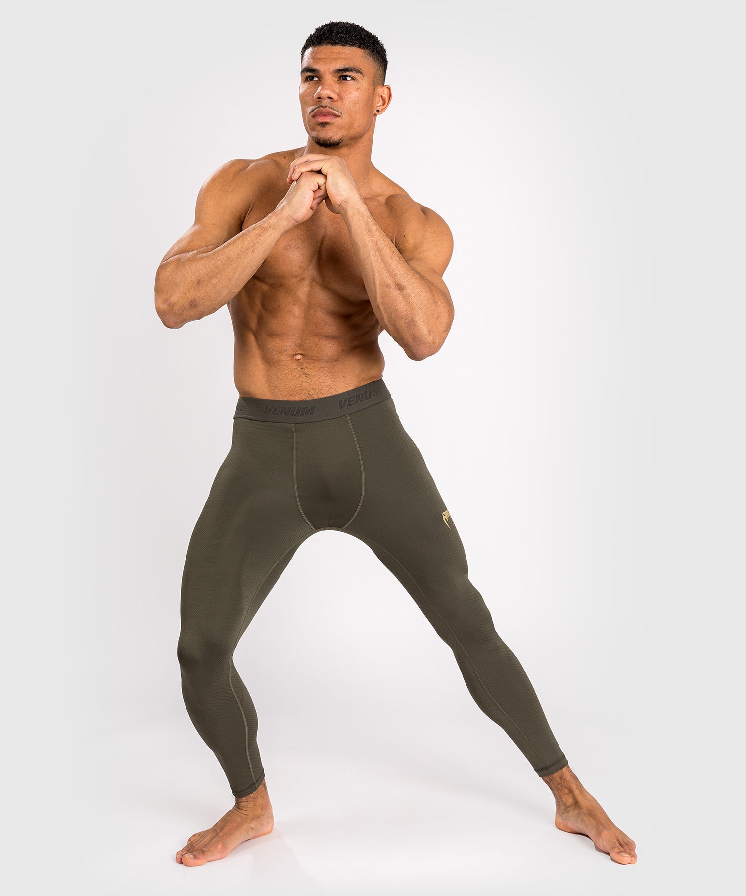 Pantalon de compression pour hommes Venum Contender - Kaki - product-type_Pantalons de Compression