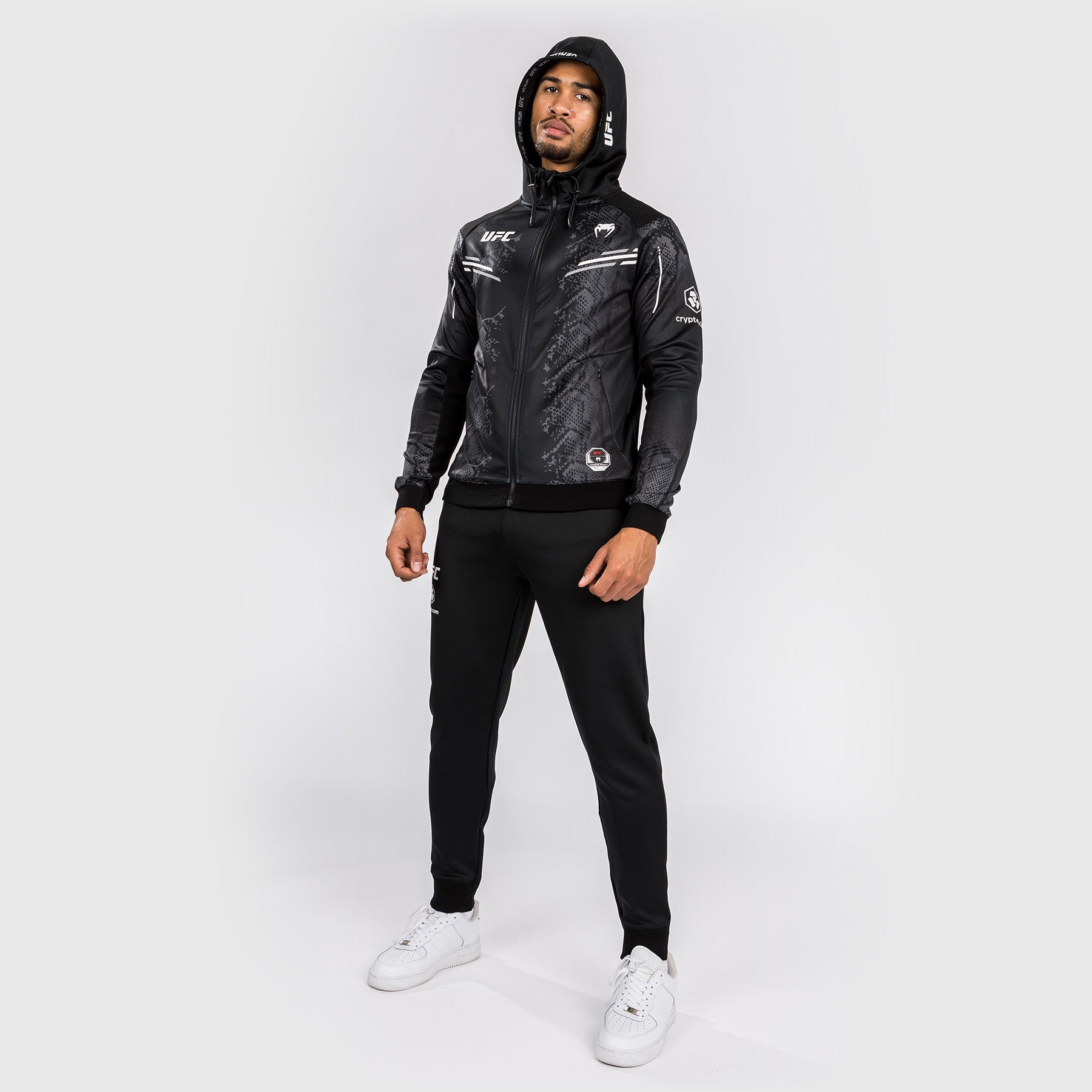 Veste à capuche pour Hommes UFC Adrenaline by Venum Authentic Fight Night - Noir - product-type_Vestes