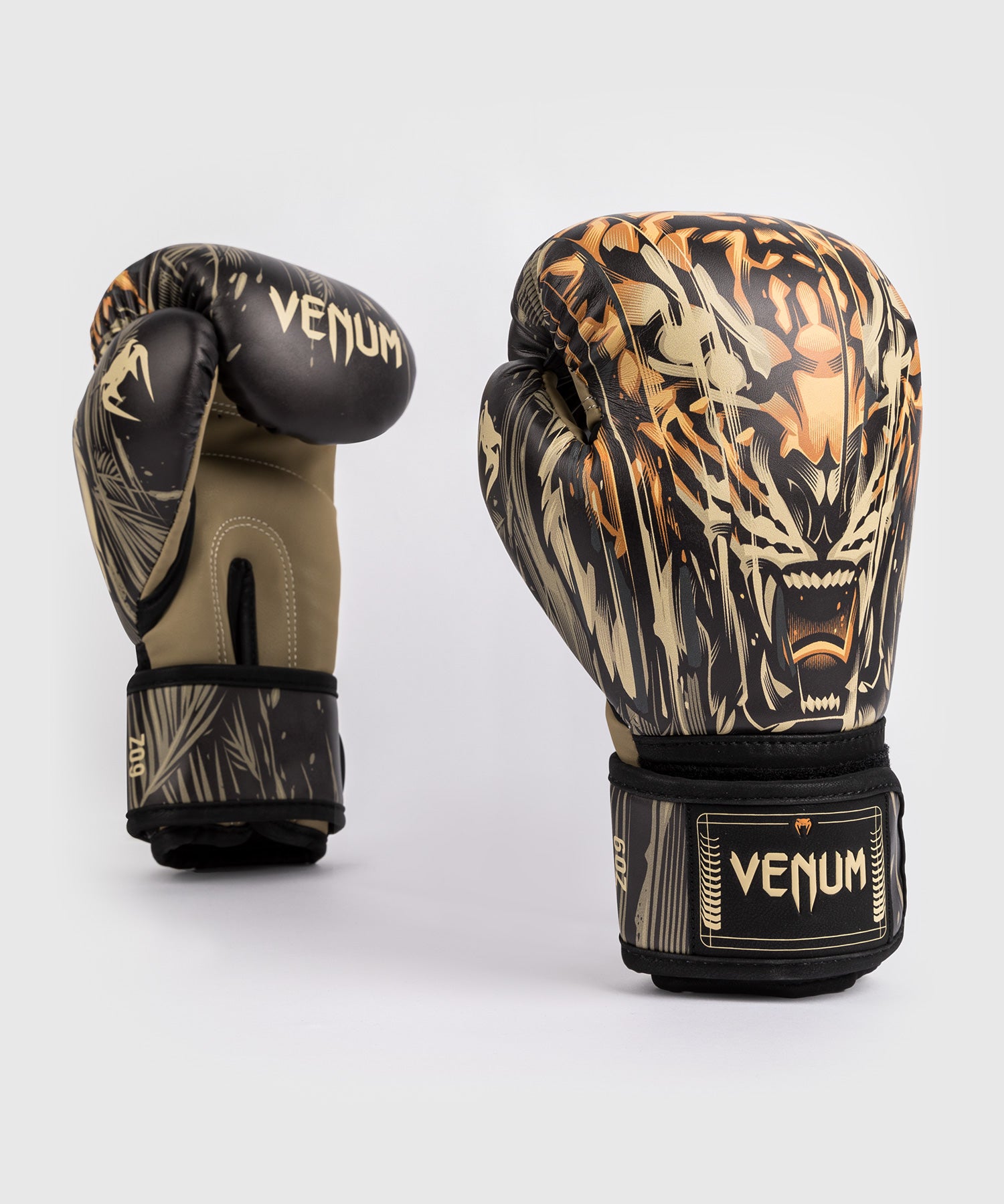 Gants de Boxe Venum Tiger pour Enfants - Noir/Orange Néon - product-type_Gants de boxe