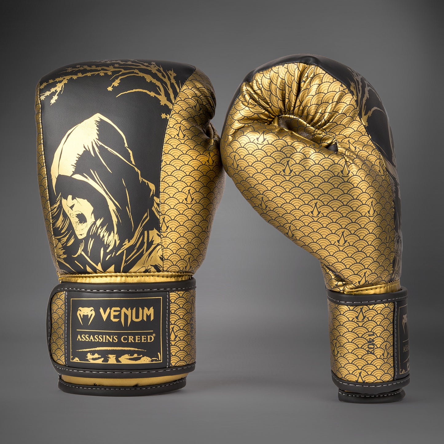 Gants de boxe Venum x Assassin's Creed Shadows - Noir/Or - product-type_Gants de boxe