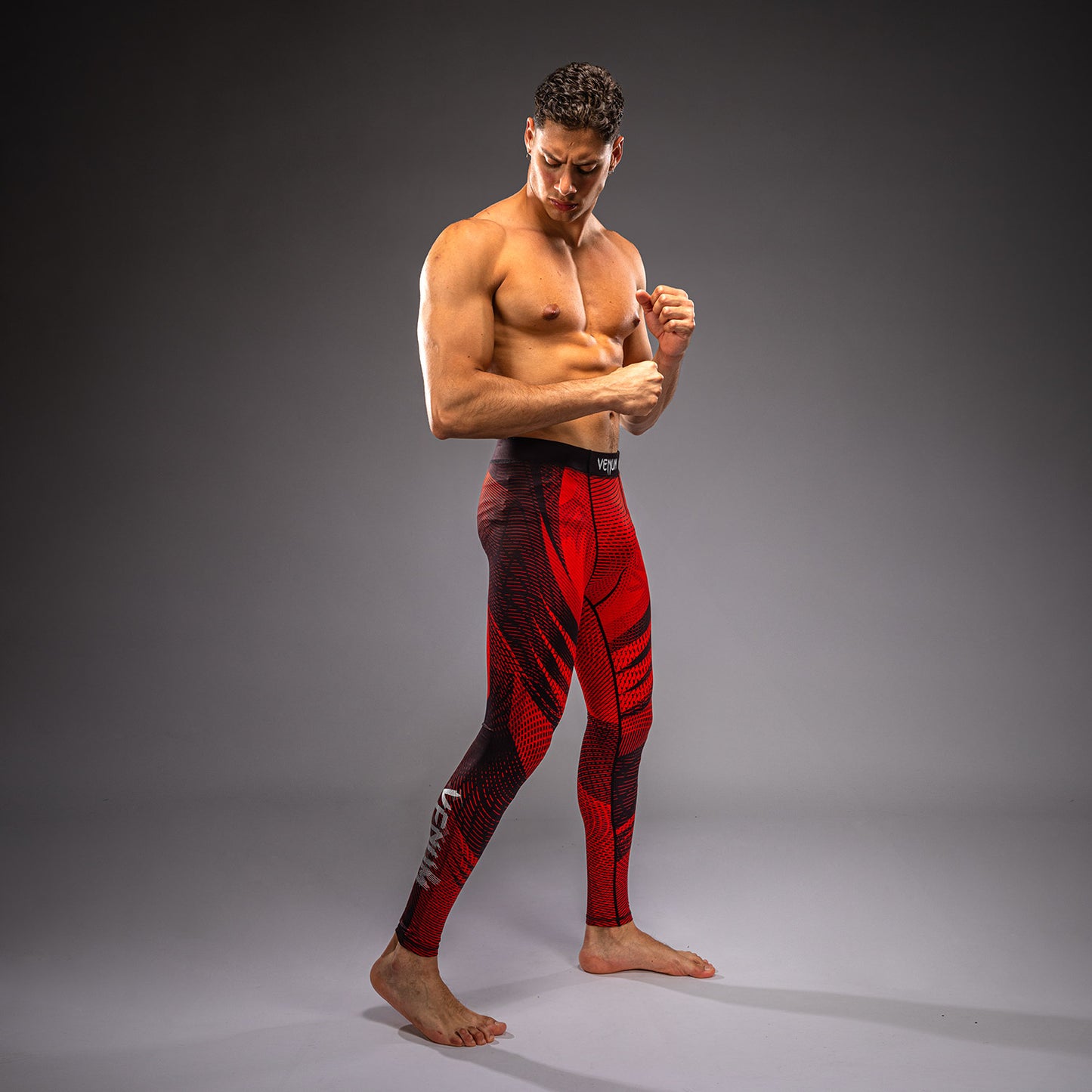 Pantalon de compression Venum Galactic 3.0 - Rouge/Argent