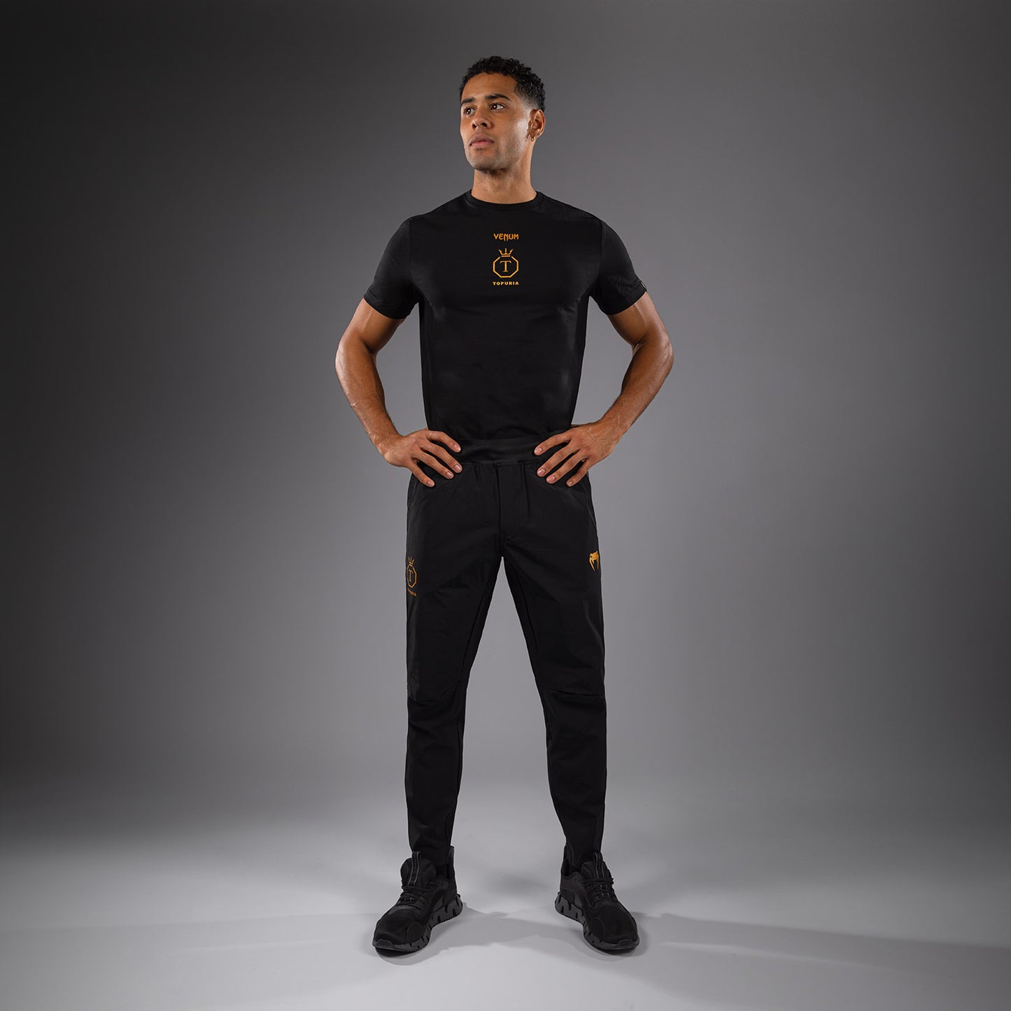 Jogging Venum x Topuria Unmatched Edition - Noir/Doré - product-type_Pantalons de jogging