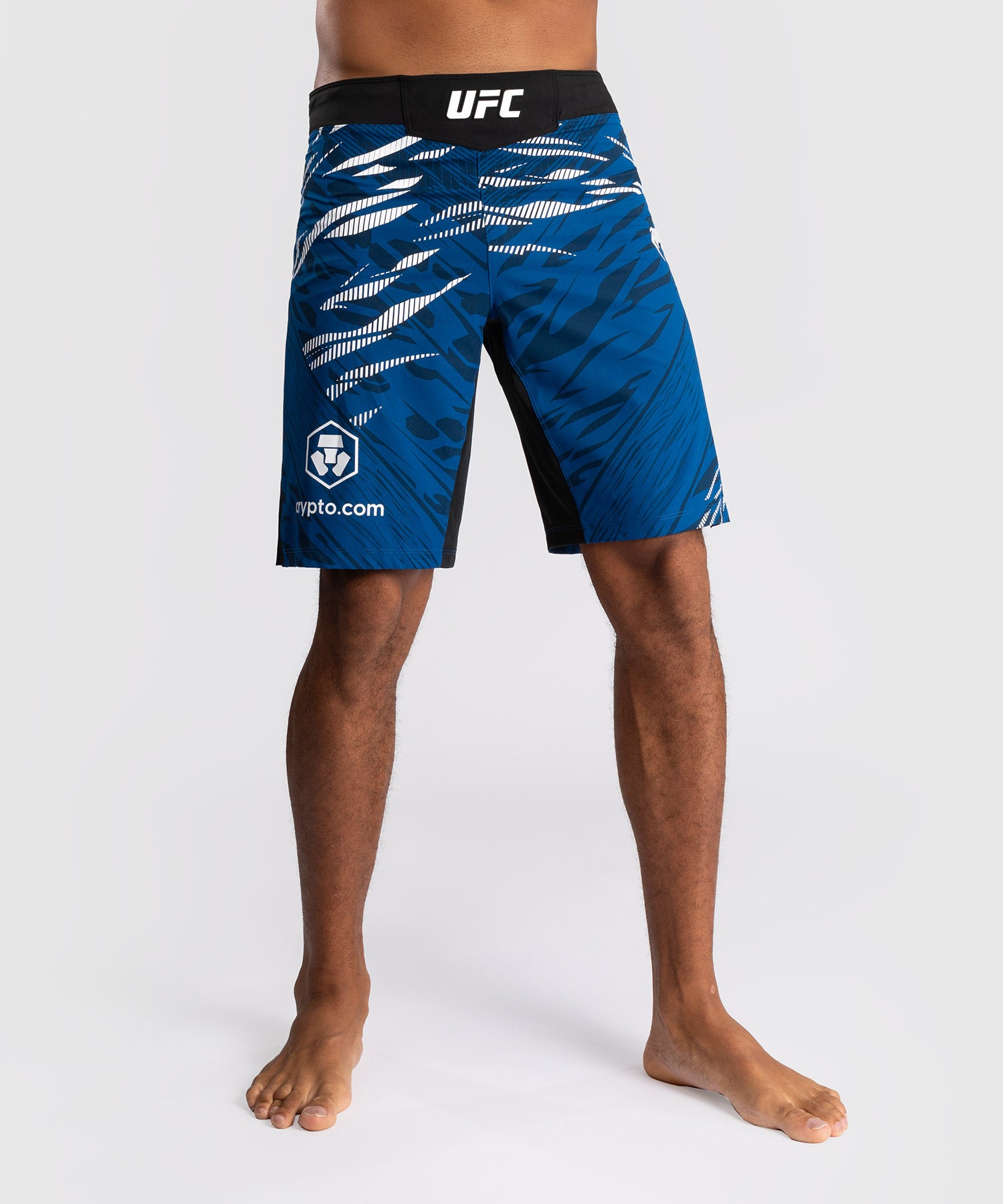 Shorts de Combat pour Hommes UFC Fusion by Venum Personnalisé Authentic Fight Night - Coupe Longue - Bleu - product-type_Shorts de MMA