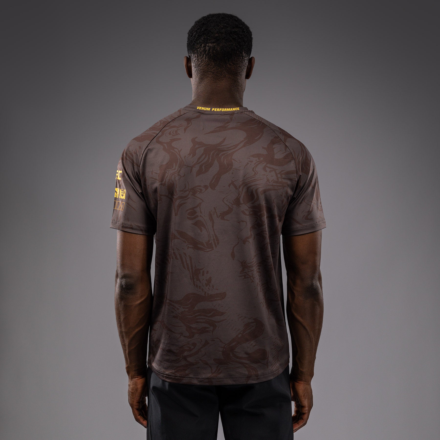 T-shirt Dry-Tech UFC Fusion by Venum Fight Week - Marron Terrestre - product-type_T-Shirts Dry Tech