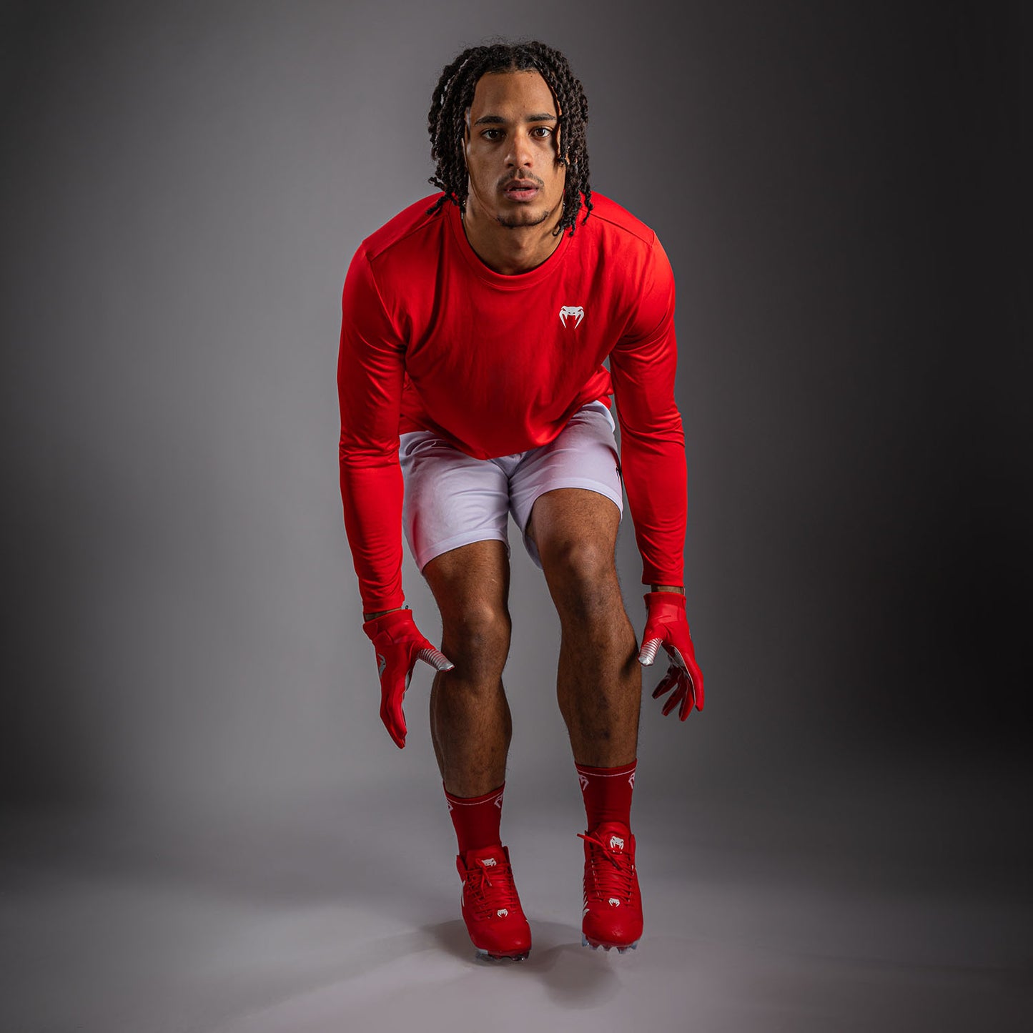 T-shirt à manches Longues Venum Lineup Performance - Rouge/Blanc - product-type_T-Shirts Dry Tech