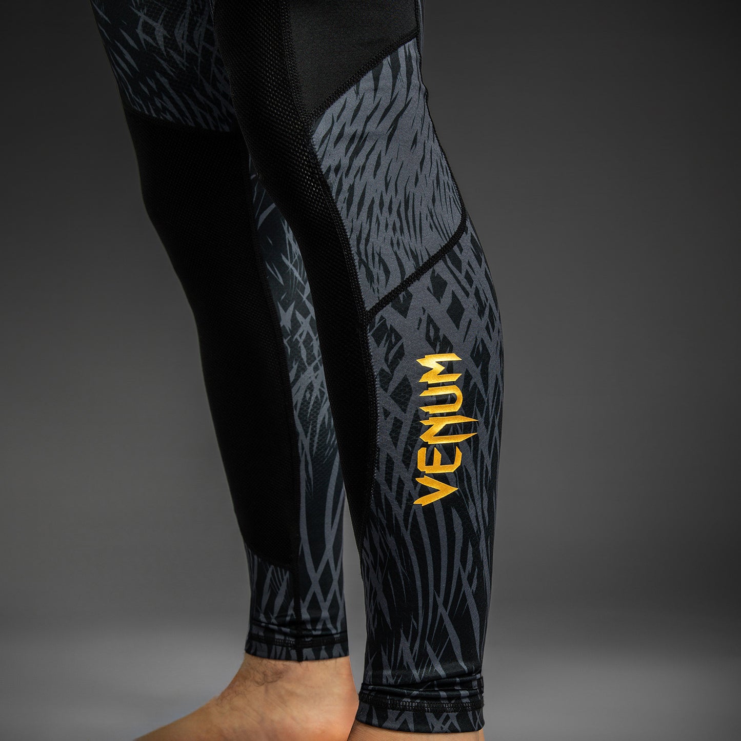 Pantalon de compression Venum x Chimaev - Noir/Gris - product-type_Pantalons de Compression