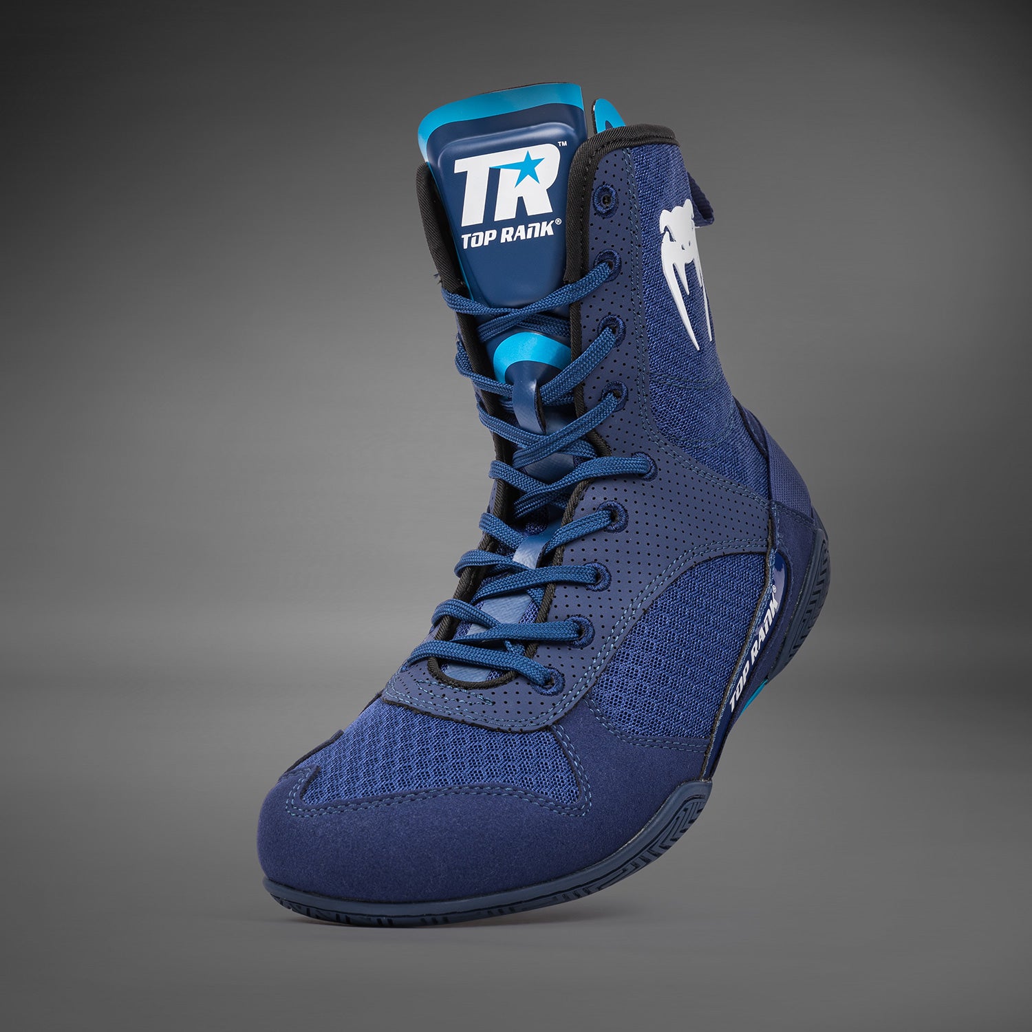 Chaussures de Boxe Venum x Top Rank Original - Bleu Marine - product-type_Chaussures de boxe