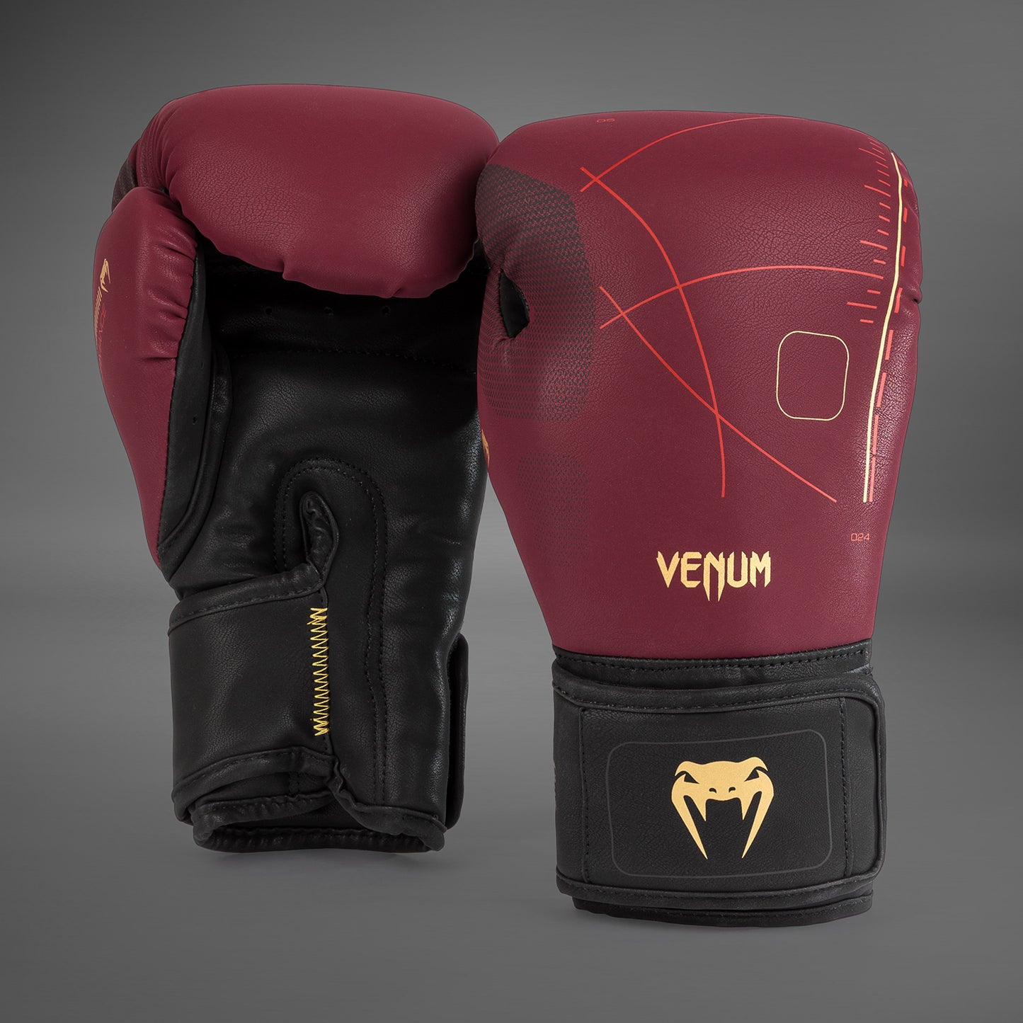 Gants de Boxe Venum Tactical XT- Noir/Bordeaux/Or - product-type_Gants de boxe