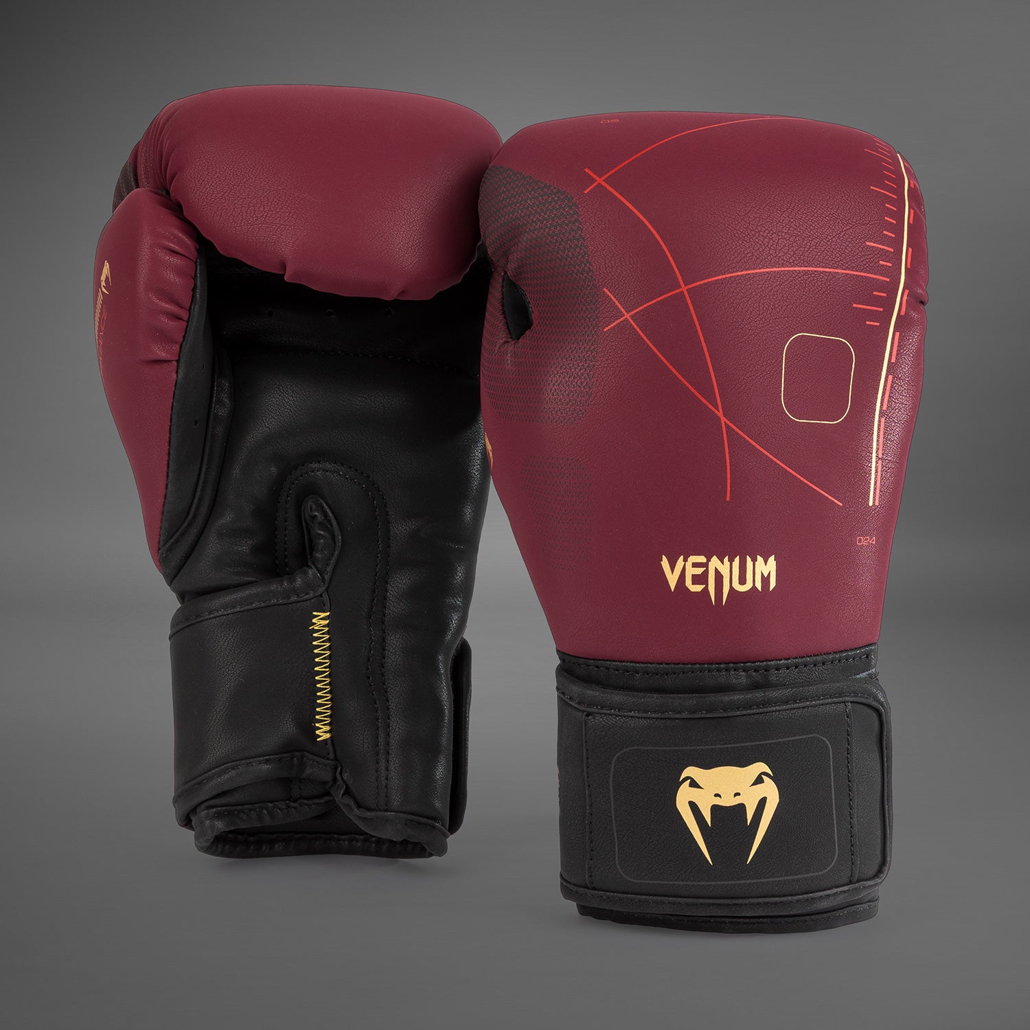 Gants de Boxe Venum Tactical XT- Noir/Bordeaux/Or - product-type_Gants de boxe