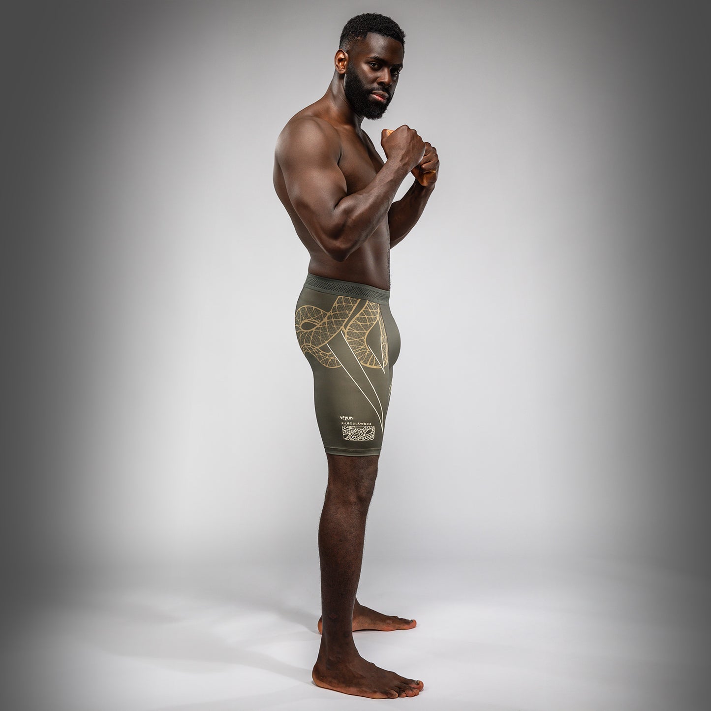 Short de Compression Venum Serpenti – Kaki/Bronze/Ivoire - product-type_Shorts de compression
