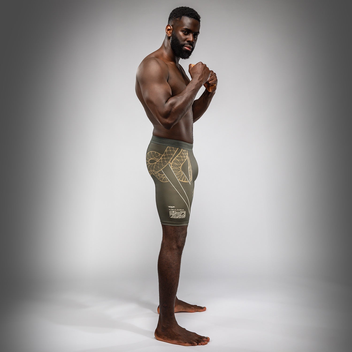 Short de Compression Venum Serpenti – Kaki/Bronze/Ivoire - product-type_Shorts de compression