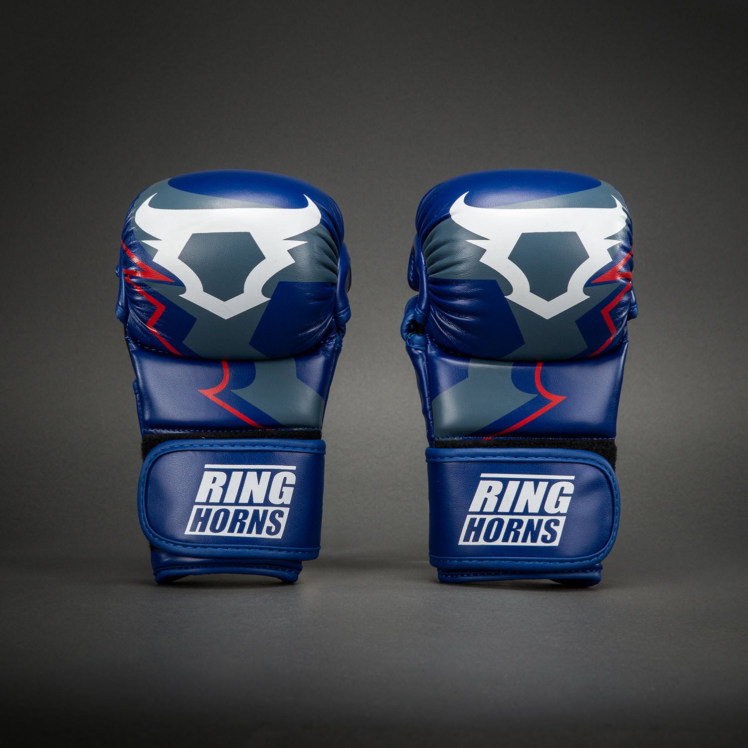Gants de Sparring Ringhorns Charger by Venum – Bleu Marine/Rouge - product-type_Gants de Sparring