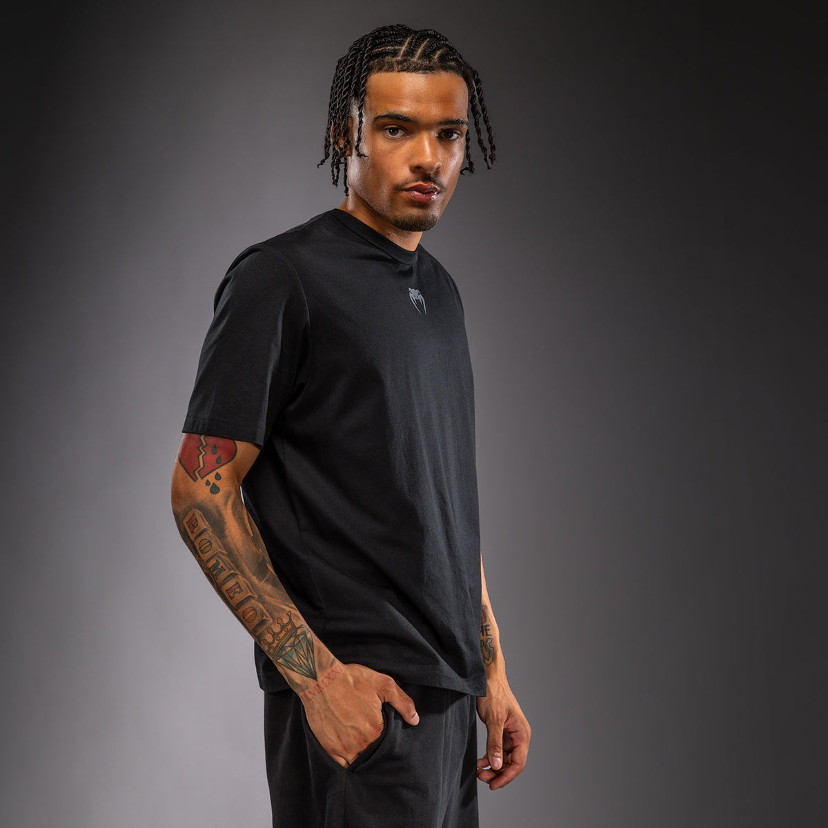 T-shirt Venum Amazonia Reborn - Noir/Gris