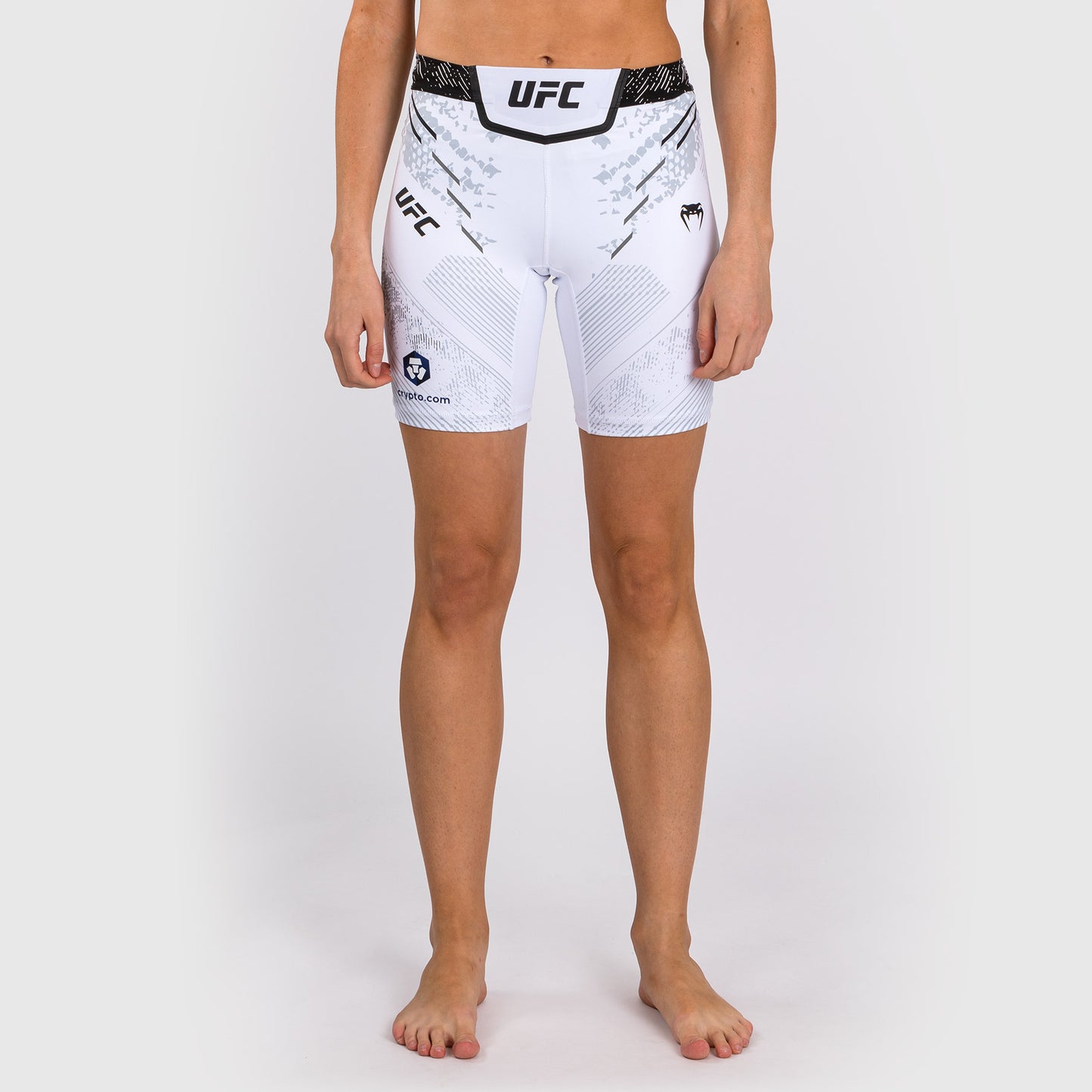 Short de compression Long Fit pour Femmes UFC Adrenaline by Venum Authentic Fight Night - White - product-type_Shorts de compression