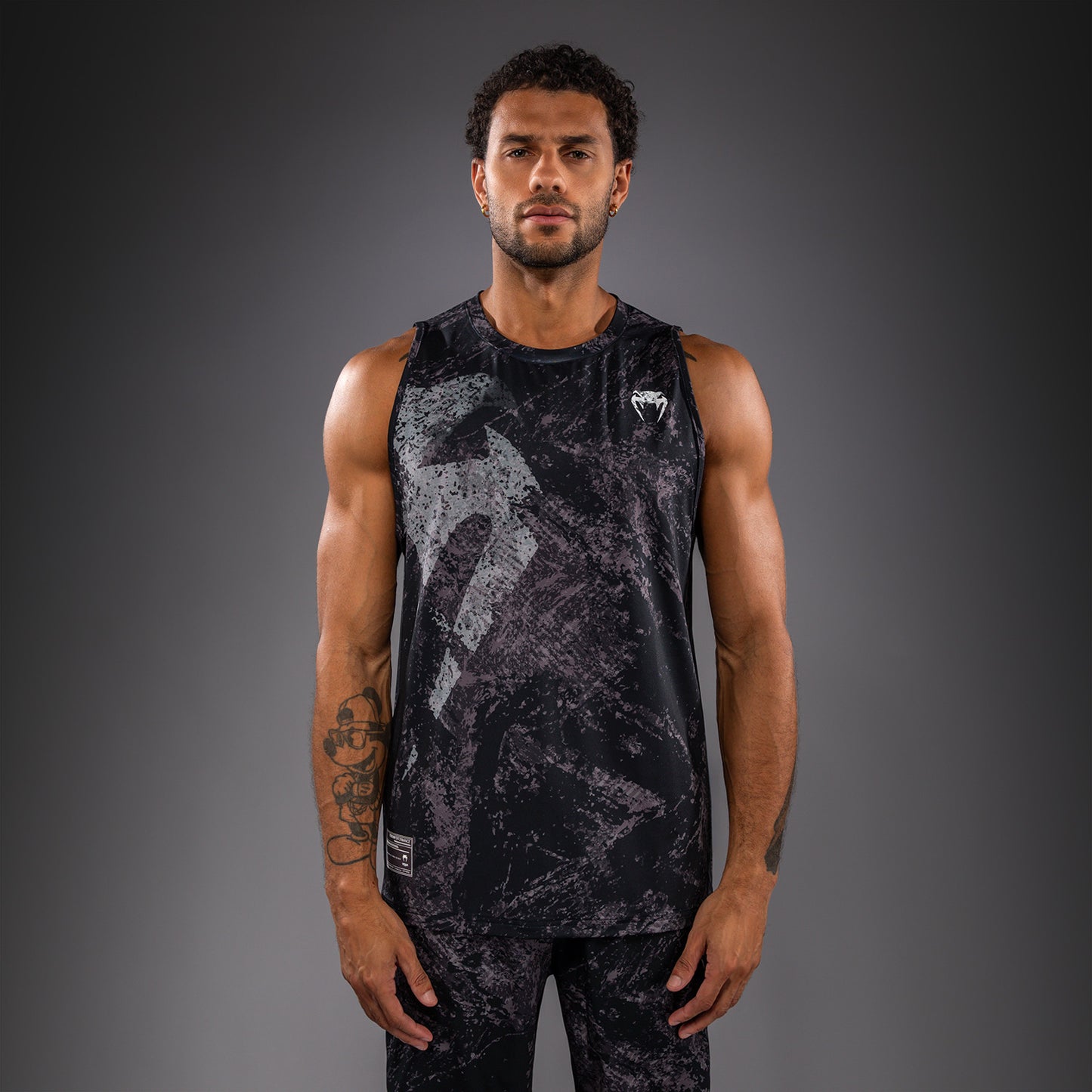 Débardeur Dry Tech Venum Rage & Workout - Noir/Gris